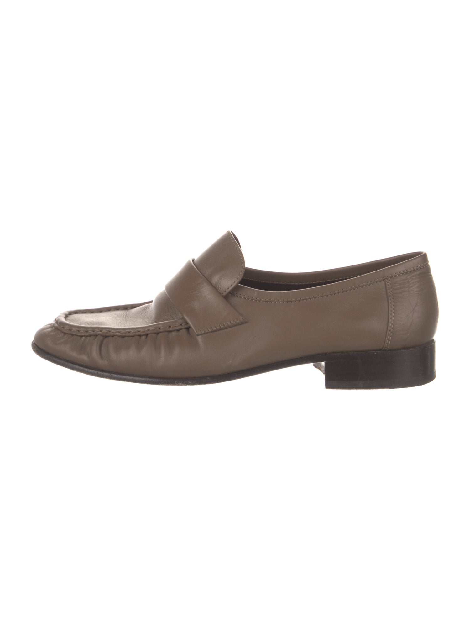 The Row Soft Leather Loafers