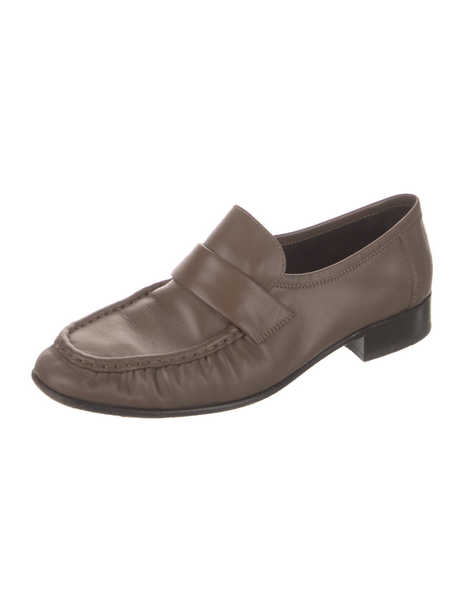 The Row Soft Leather Loafers
