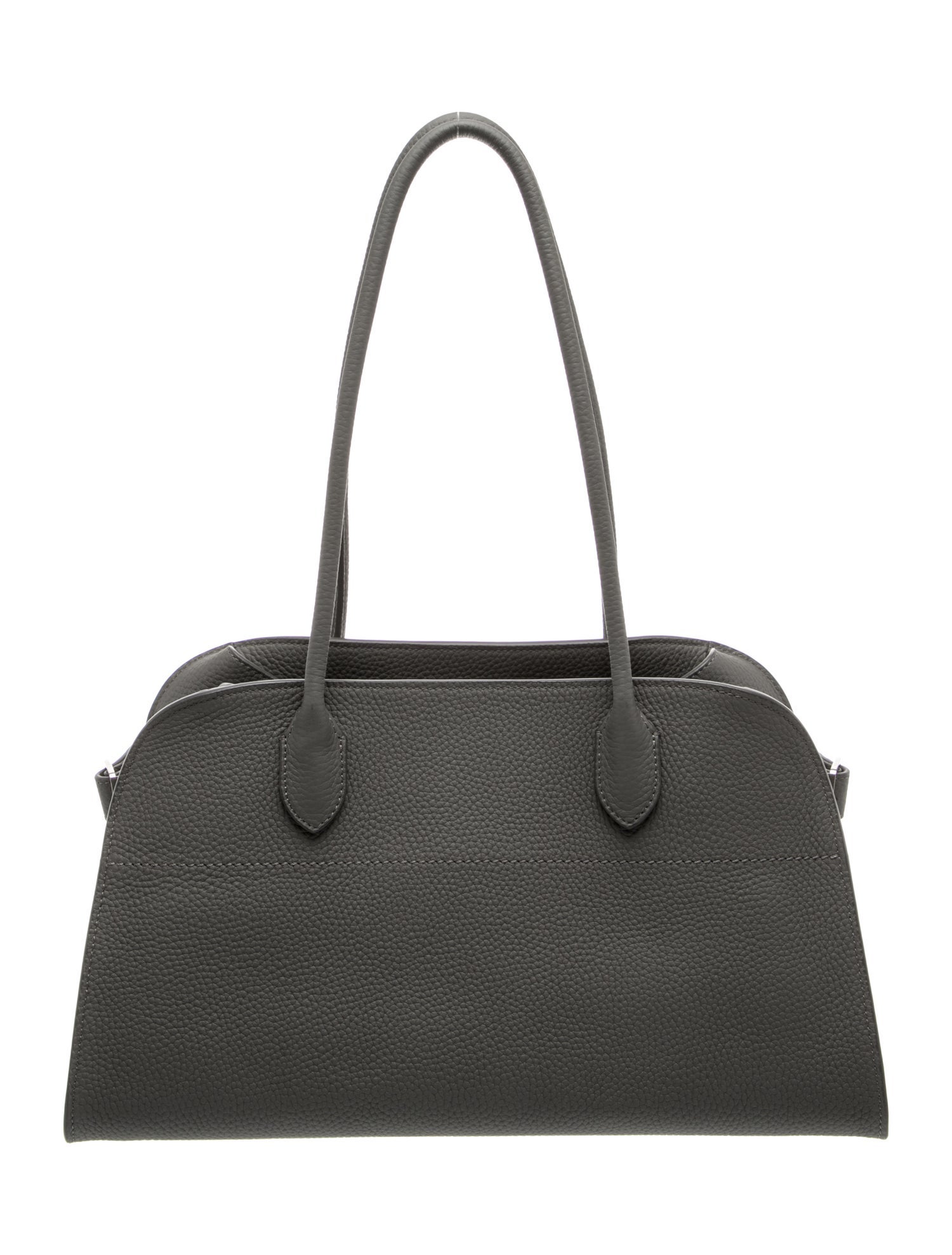 The Row Leather E/W Margaux Small