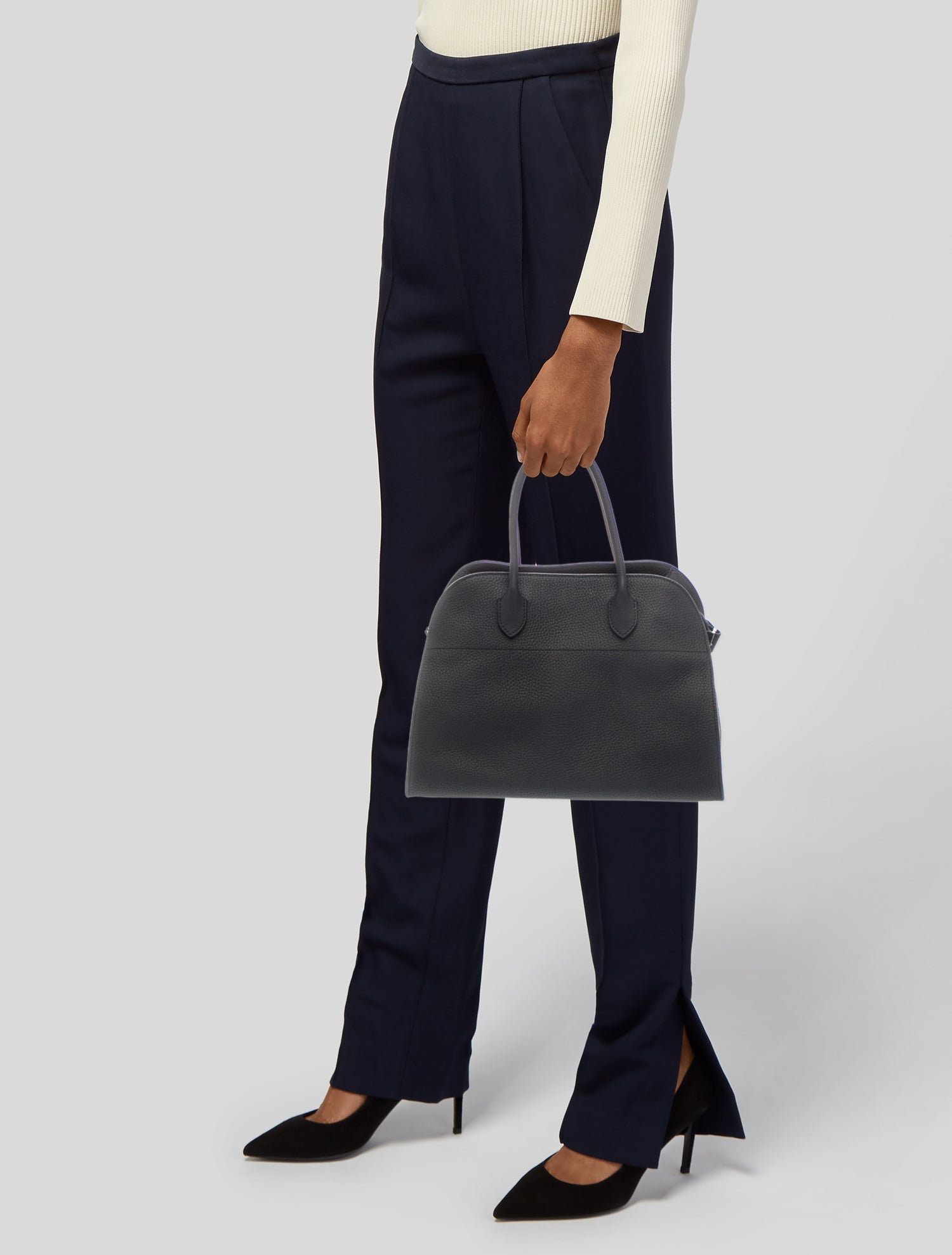 The Row Leather Soft Margaux 15