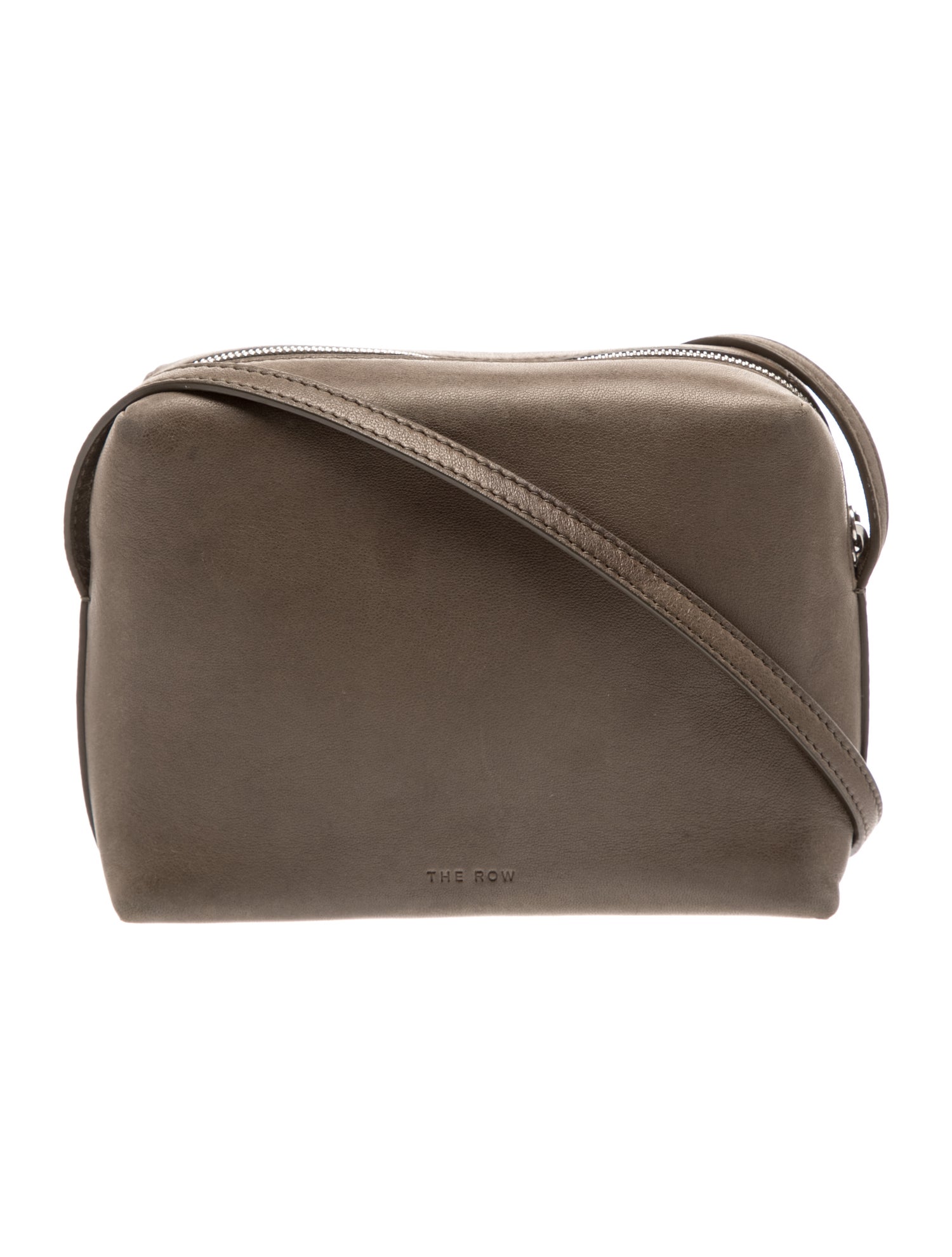 The Row Leather Regent - Green Crossbody Bags, Handbags