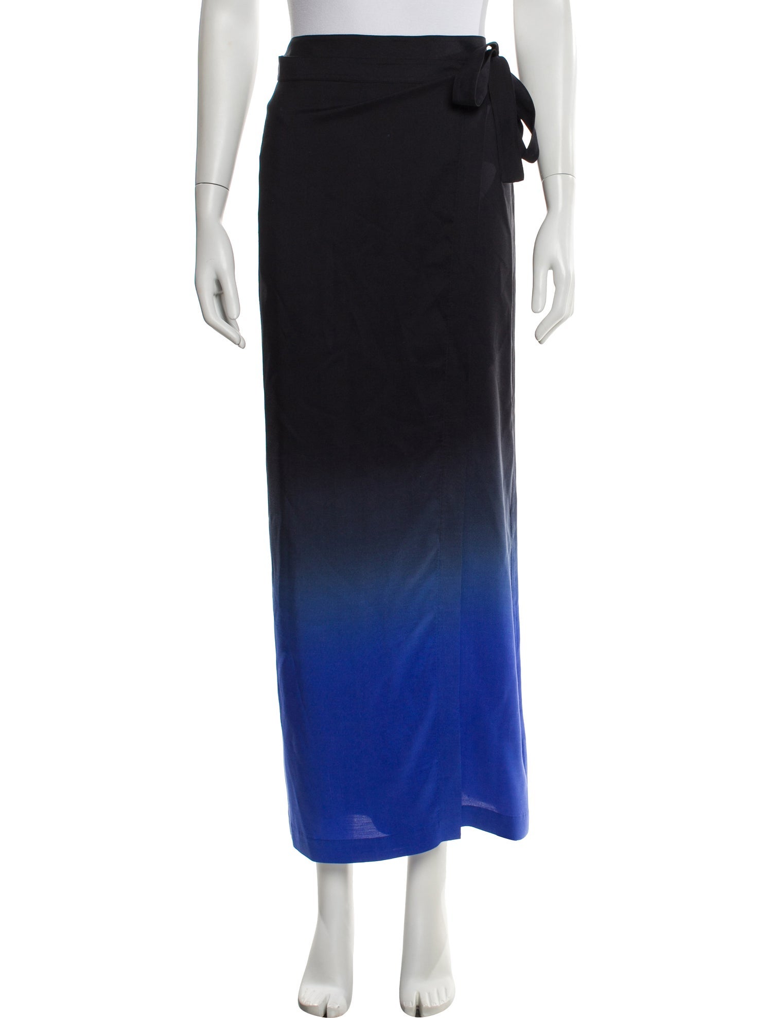 The Row Silk Long Skirt