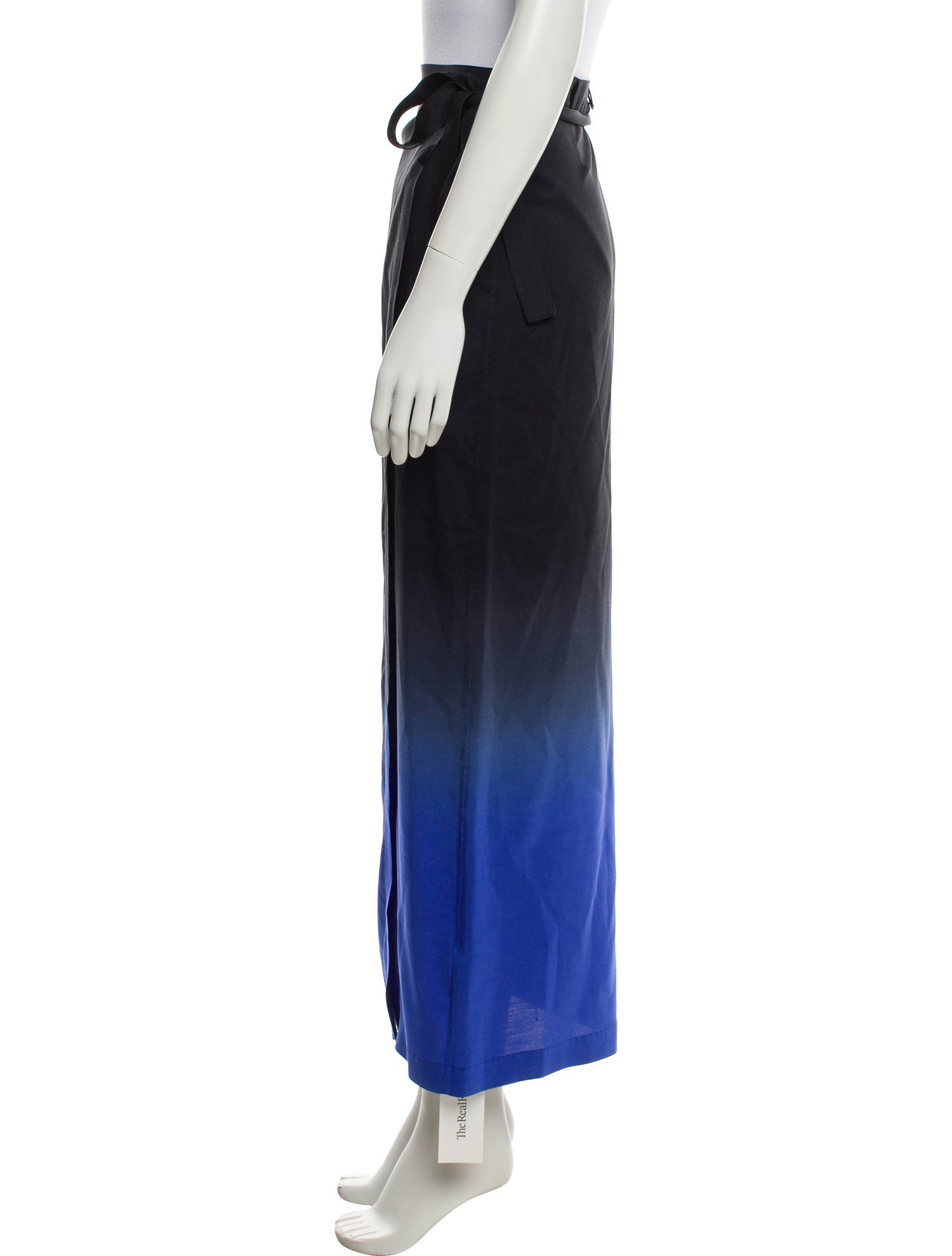 The Row Silk Long Skirt