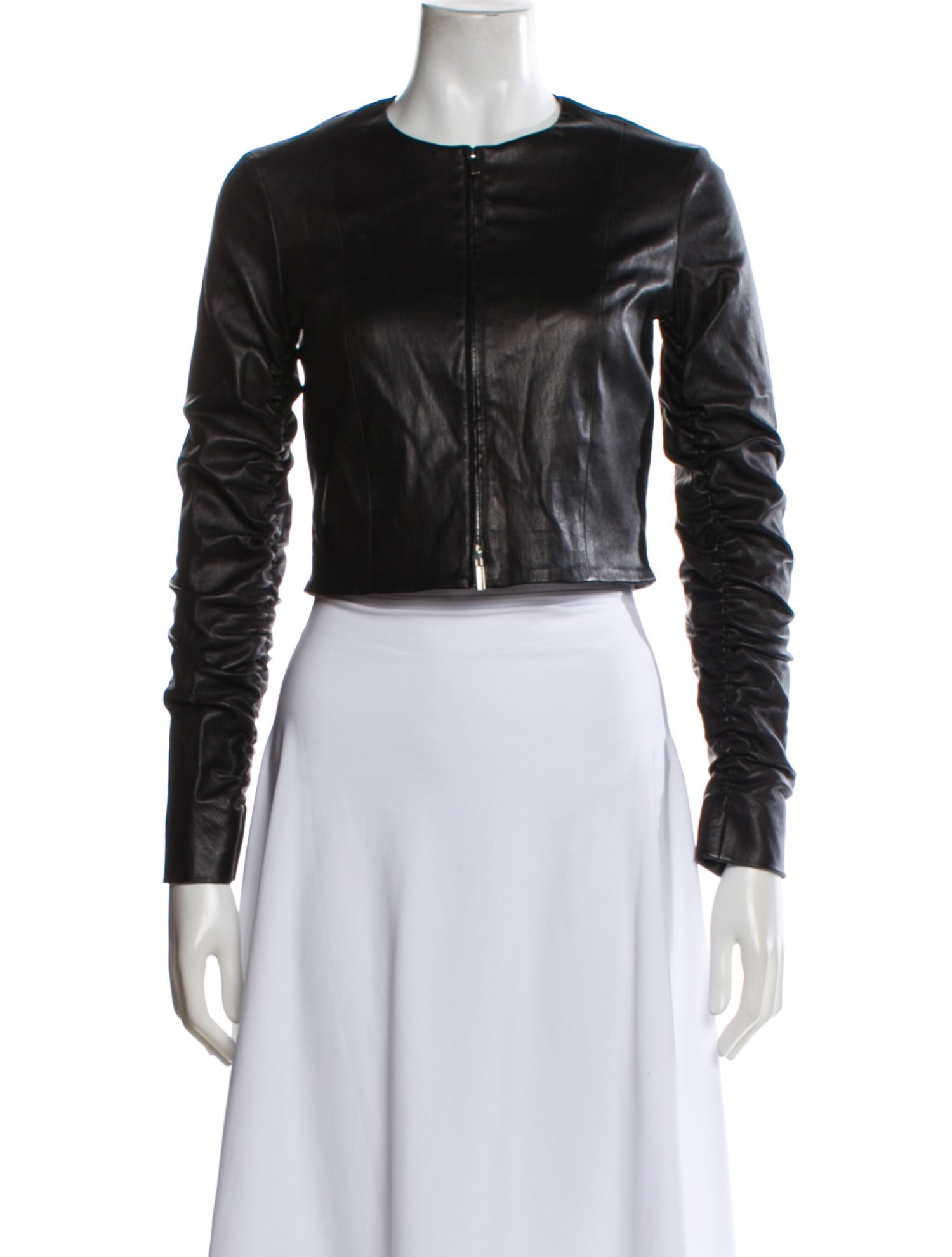 The Row Stanta Lambskin Biker Jacket