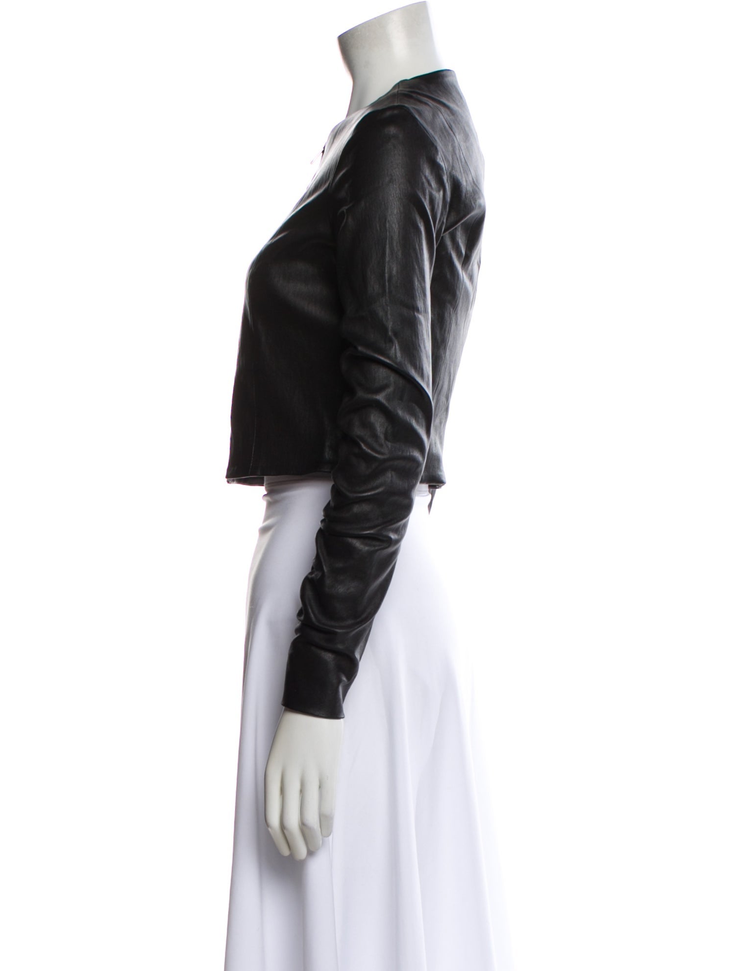 The Row Stanta Lambskin Biker Jacket