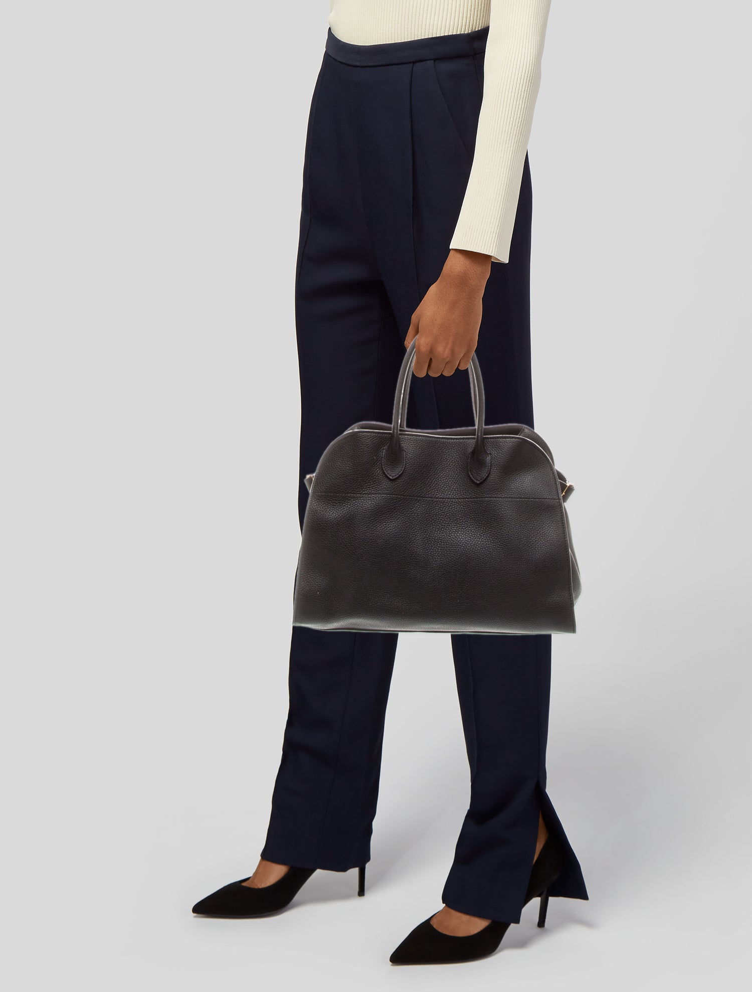 The Row Leather Soft Margaux 15
