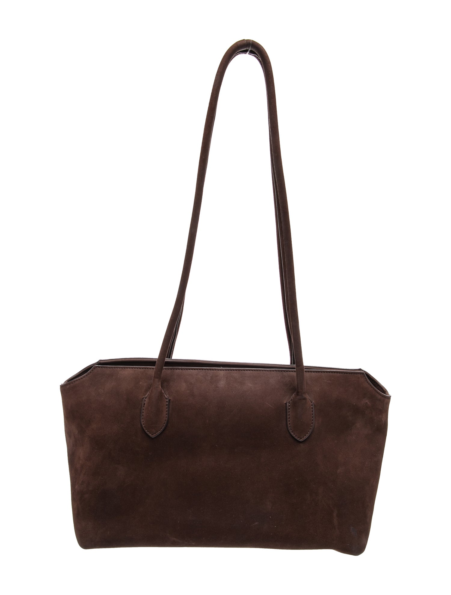 The Row Nubuck Terrasse - Brown Shoulder Bags, Handbags