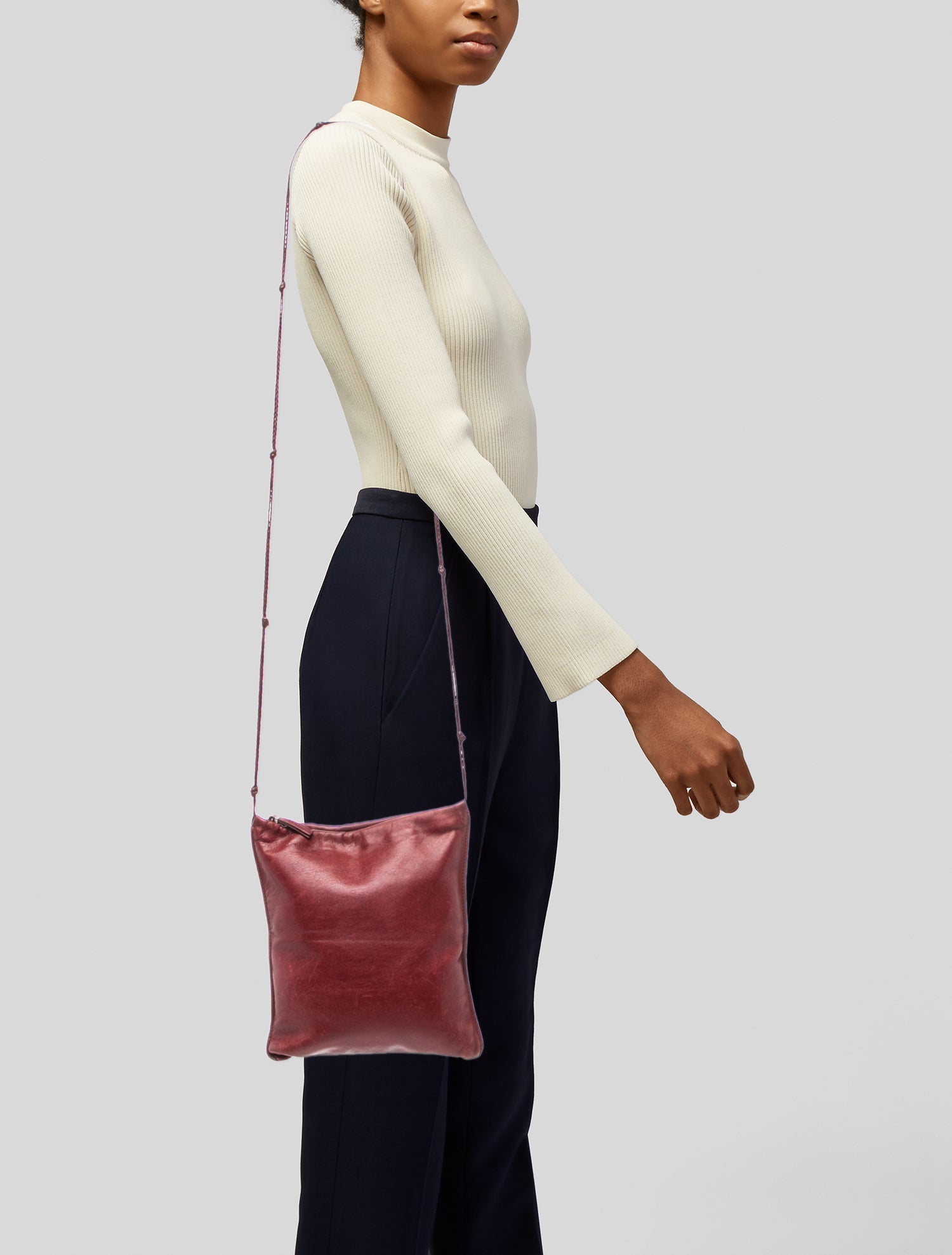 The Row Leather Bucket Bag