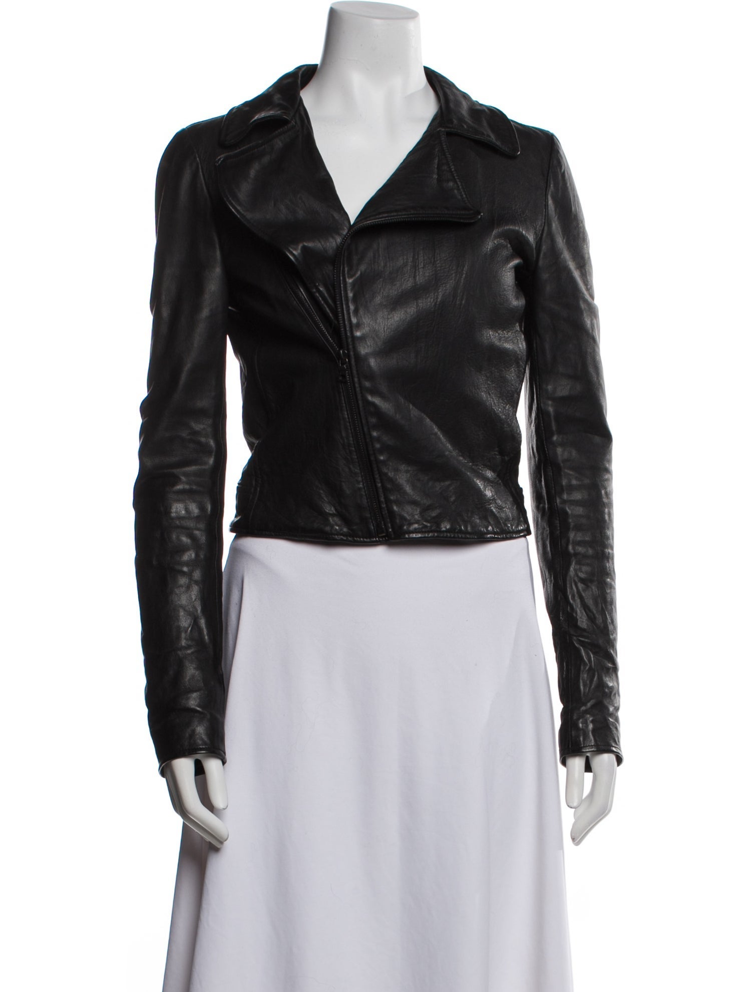 The Row Lambskin Biker Jacket