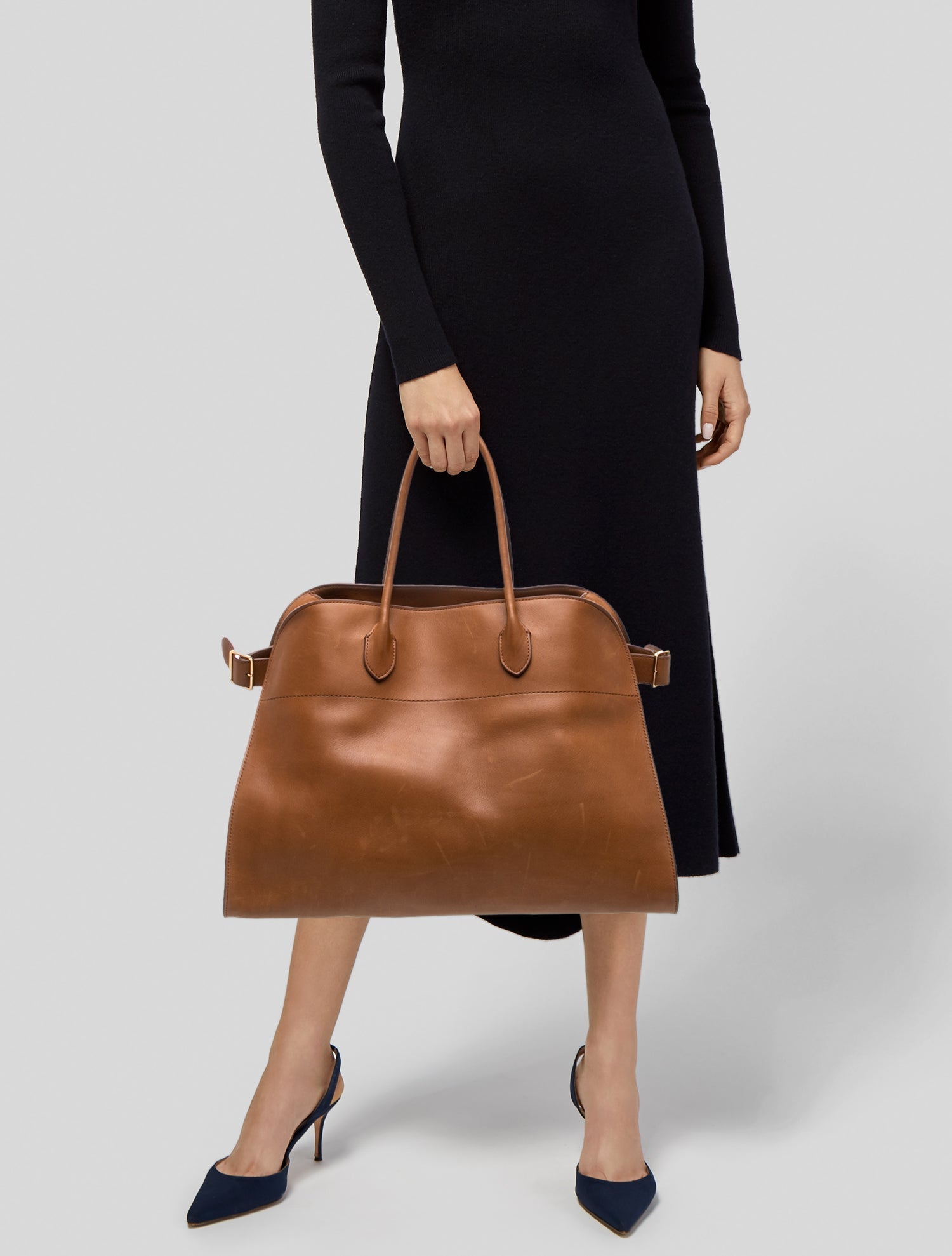 The Row Leather Soft Margaux 17