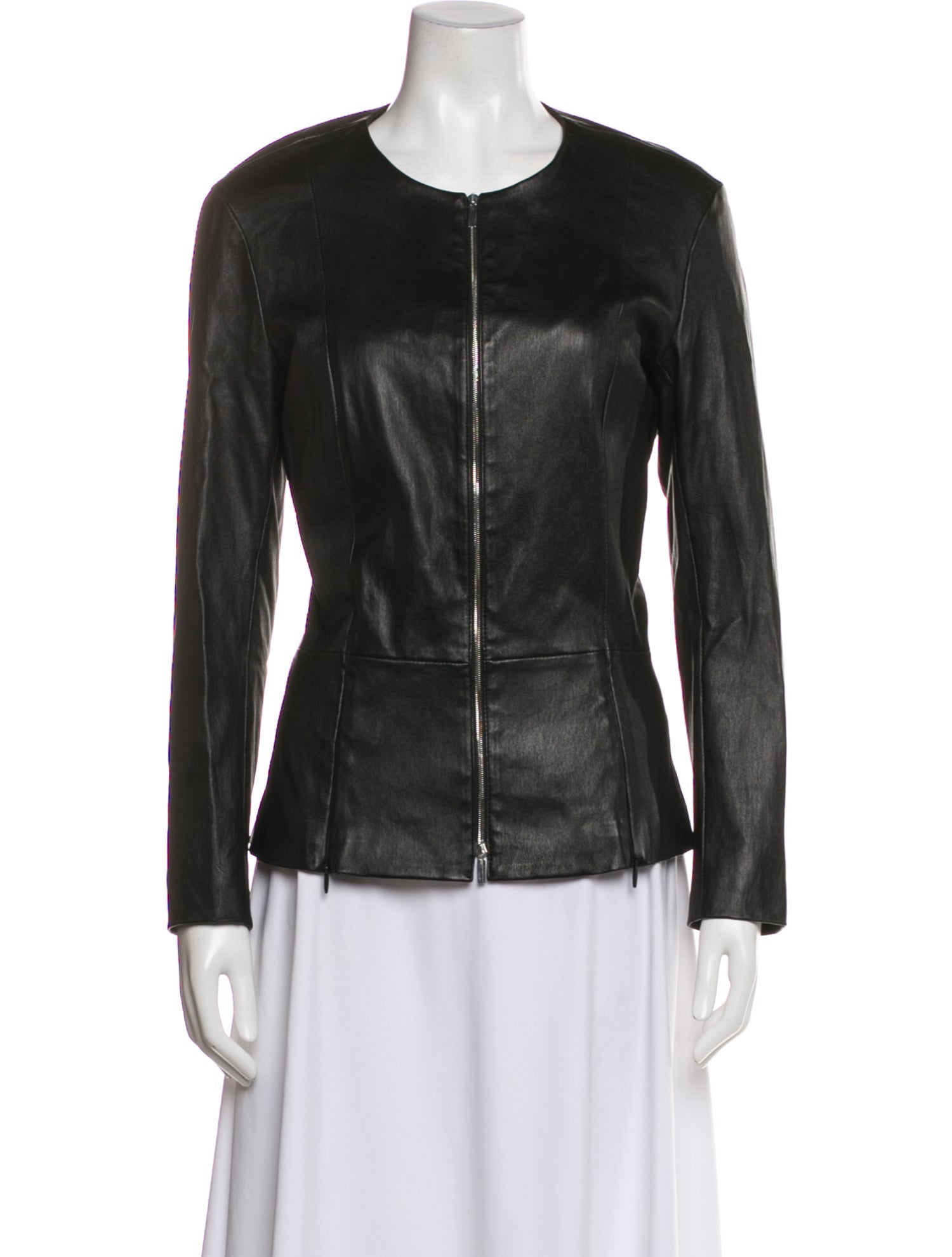 The Row Lambskin Biker Jacket