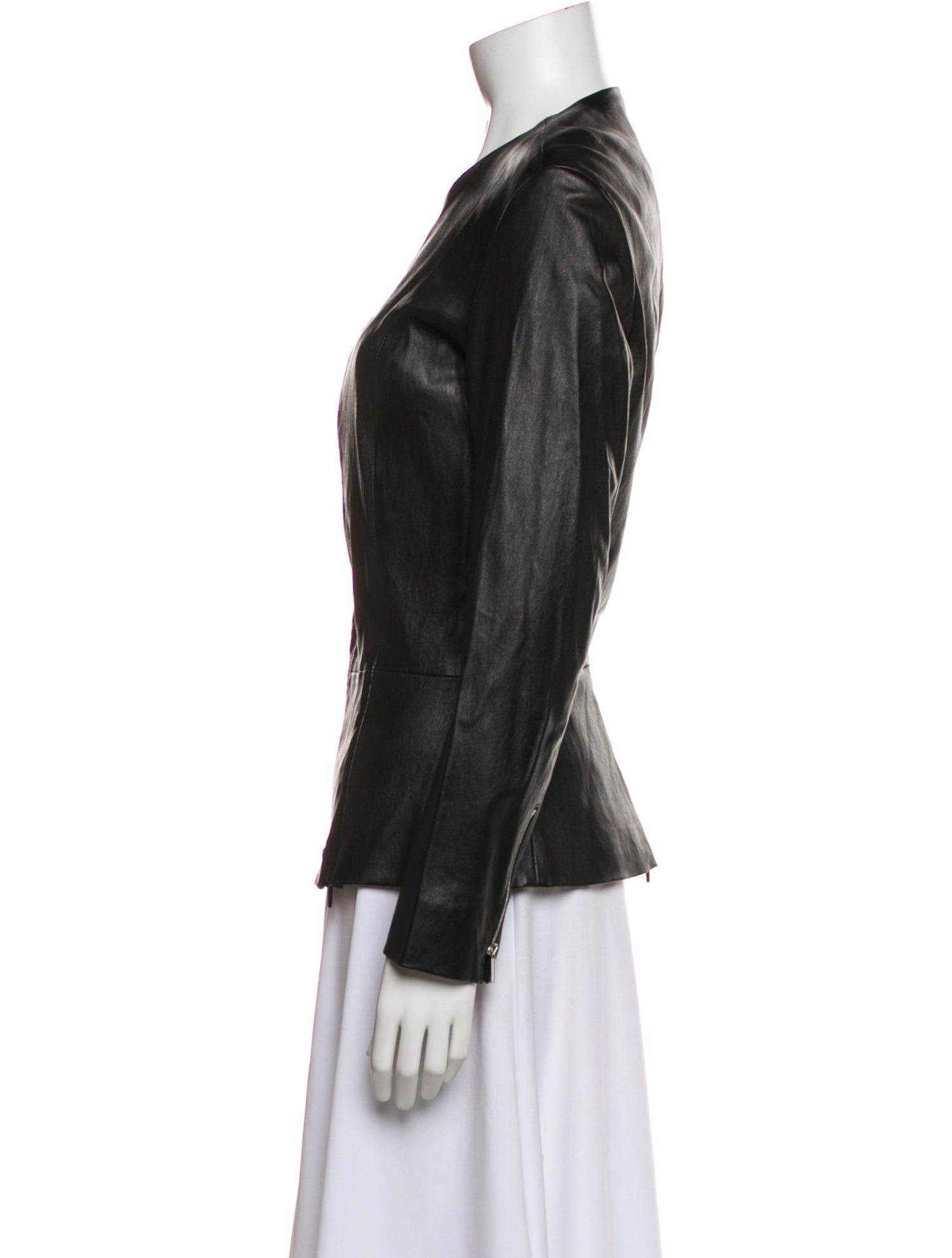 The Row Lambskin Biker Jacket