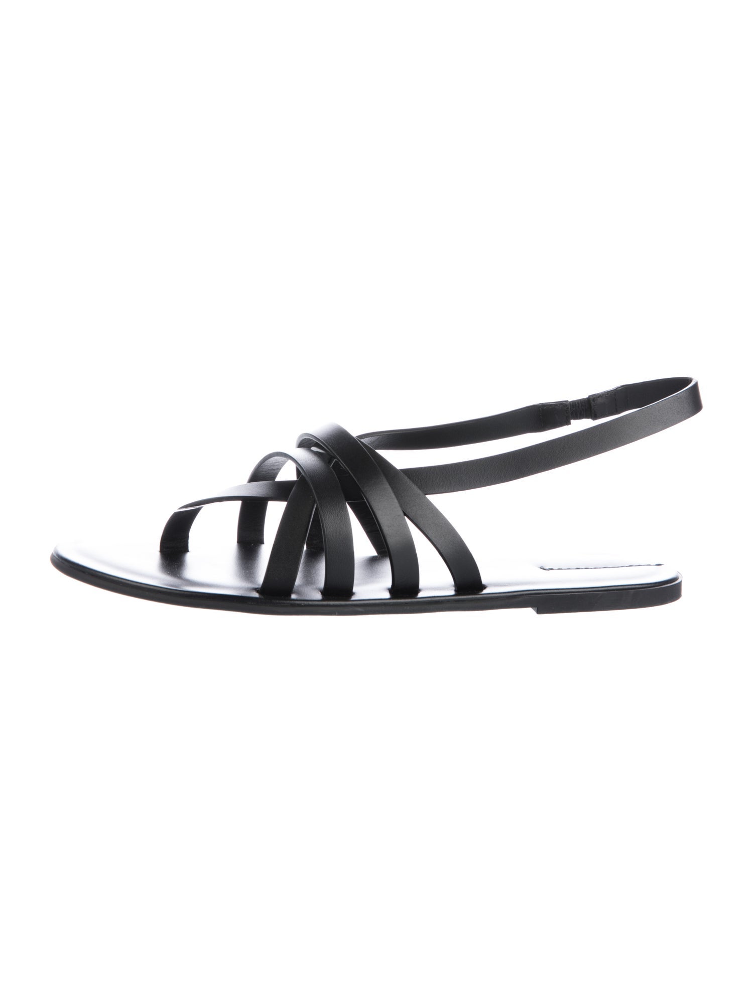 The Row Leather Slingback Sandals