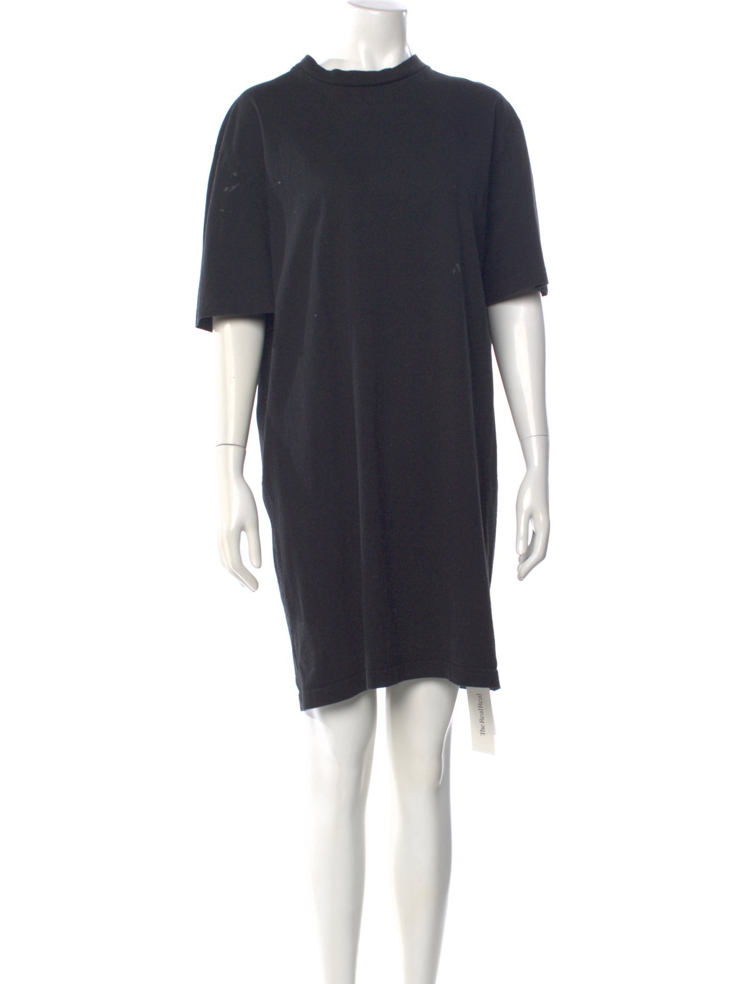The Row Mock Neck Mini Dress