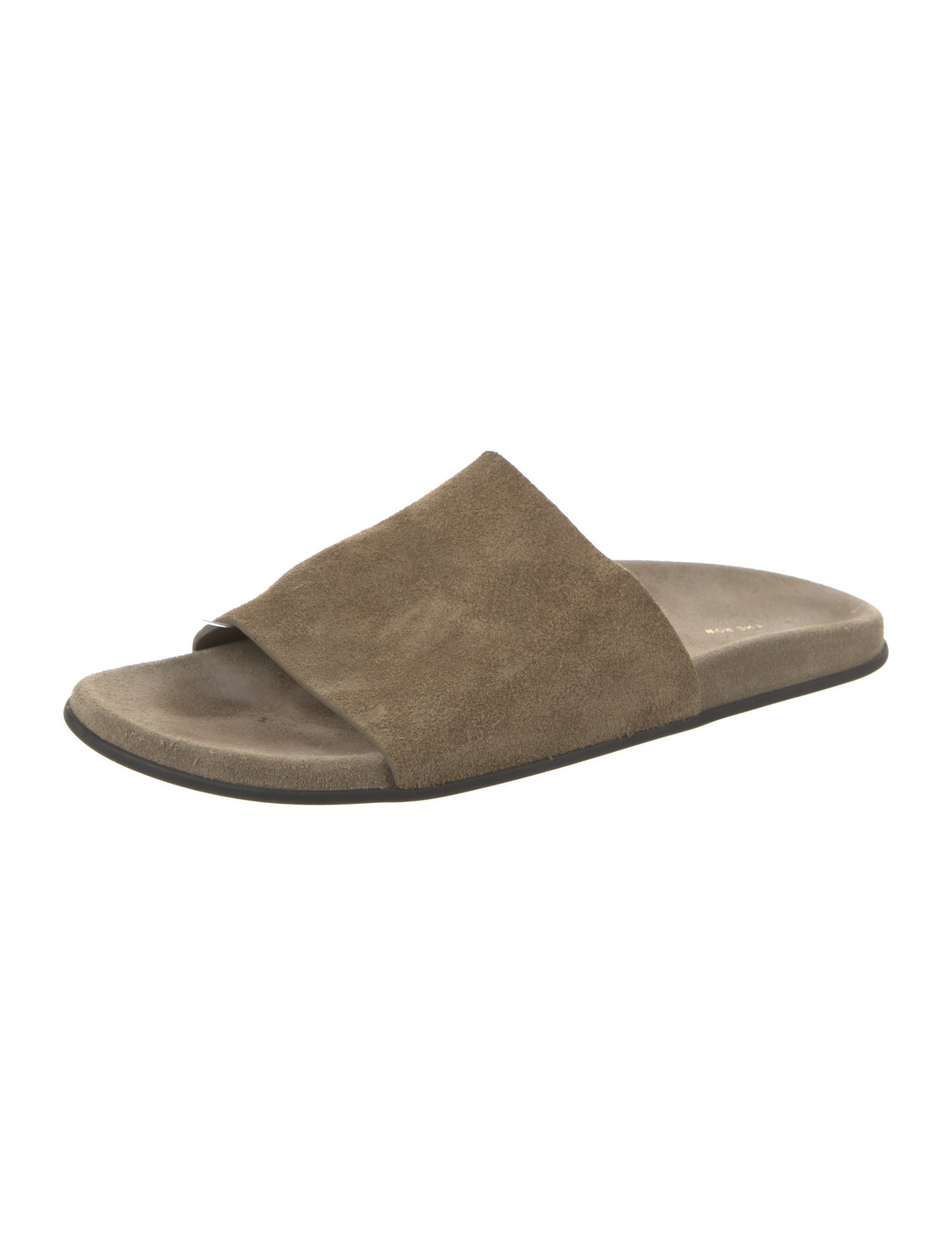 The Row Hugh Suede Slides
