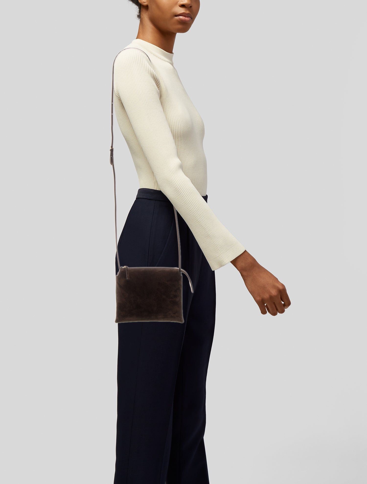 The Row Suede Nu Mini Twin Mini