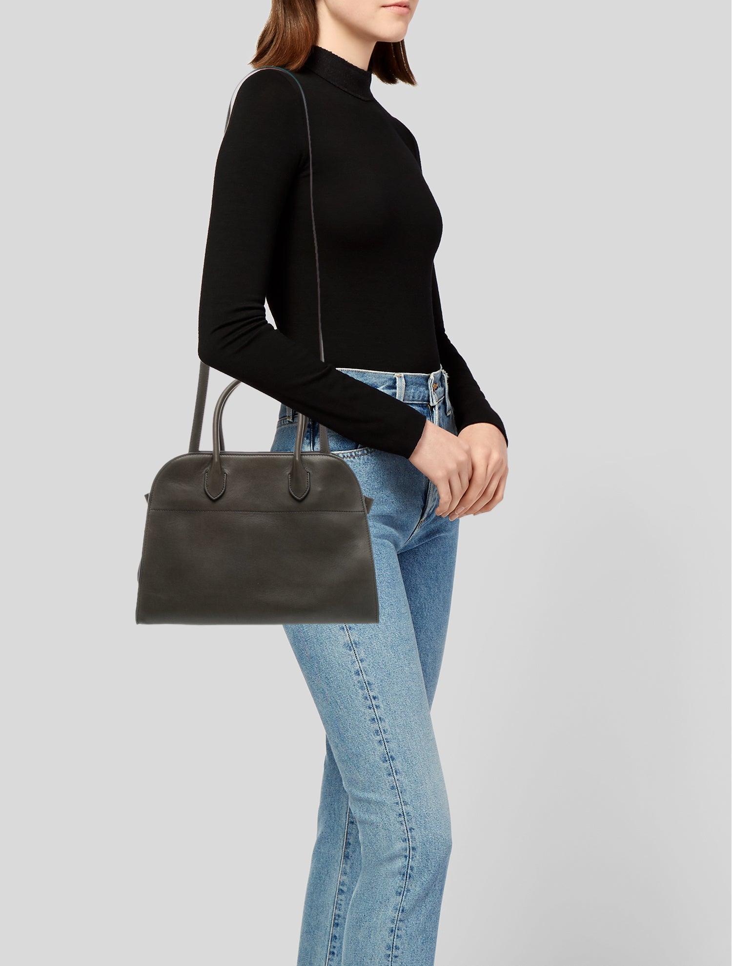The Row Leather Soft Margaux 12