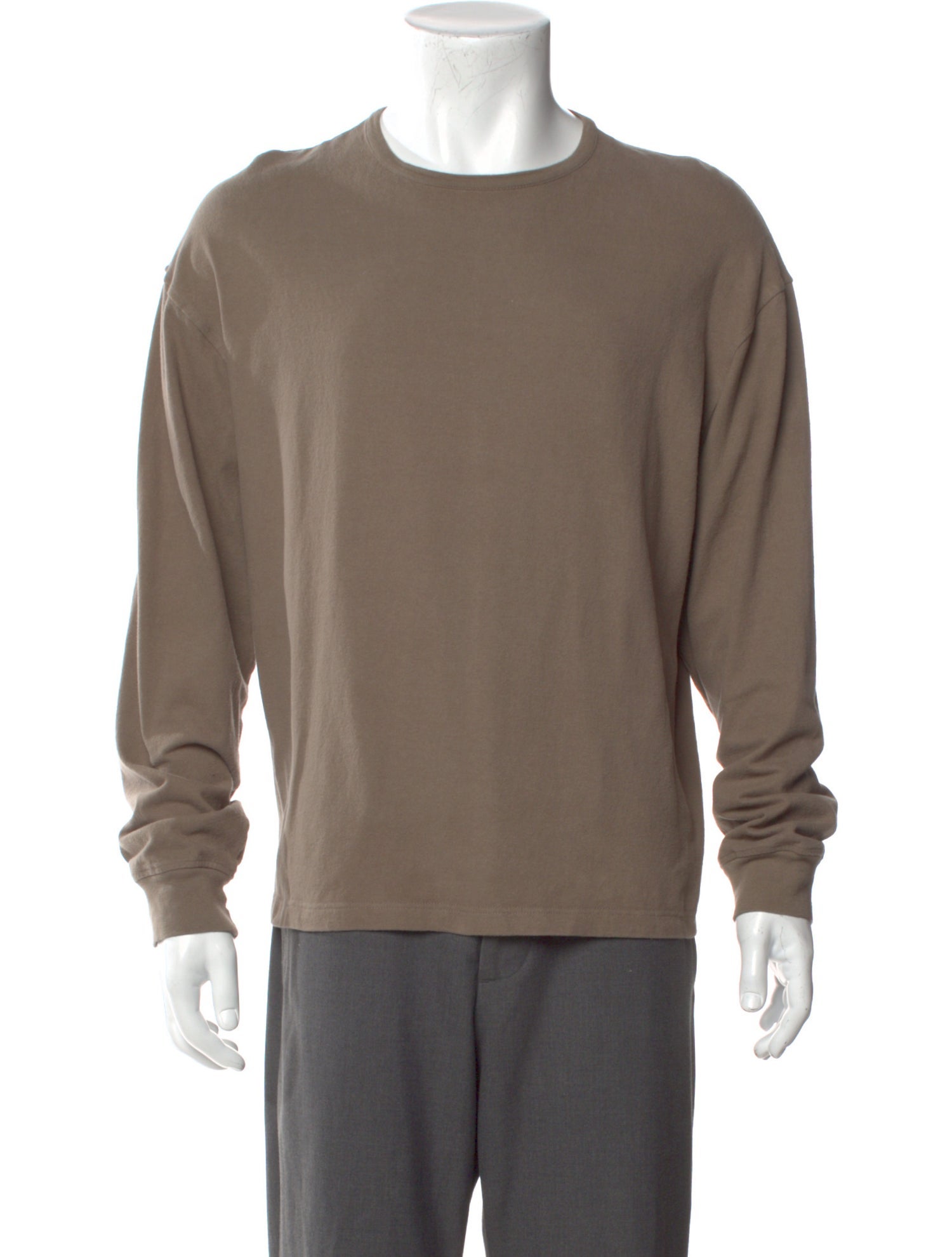 The Row Crew Neck Long Sleeve T-Shirt