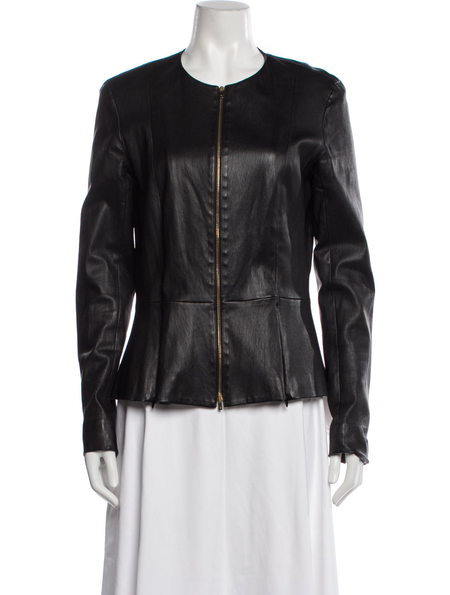 The Row Lambskin Biker Jacket