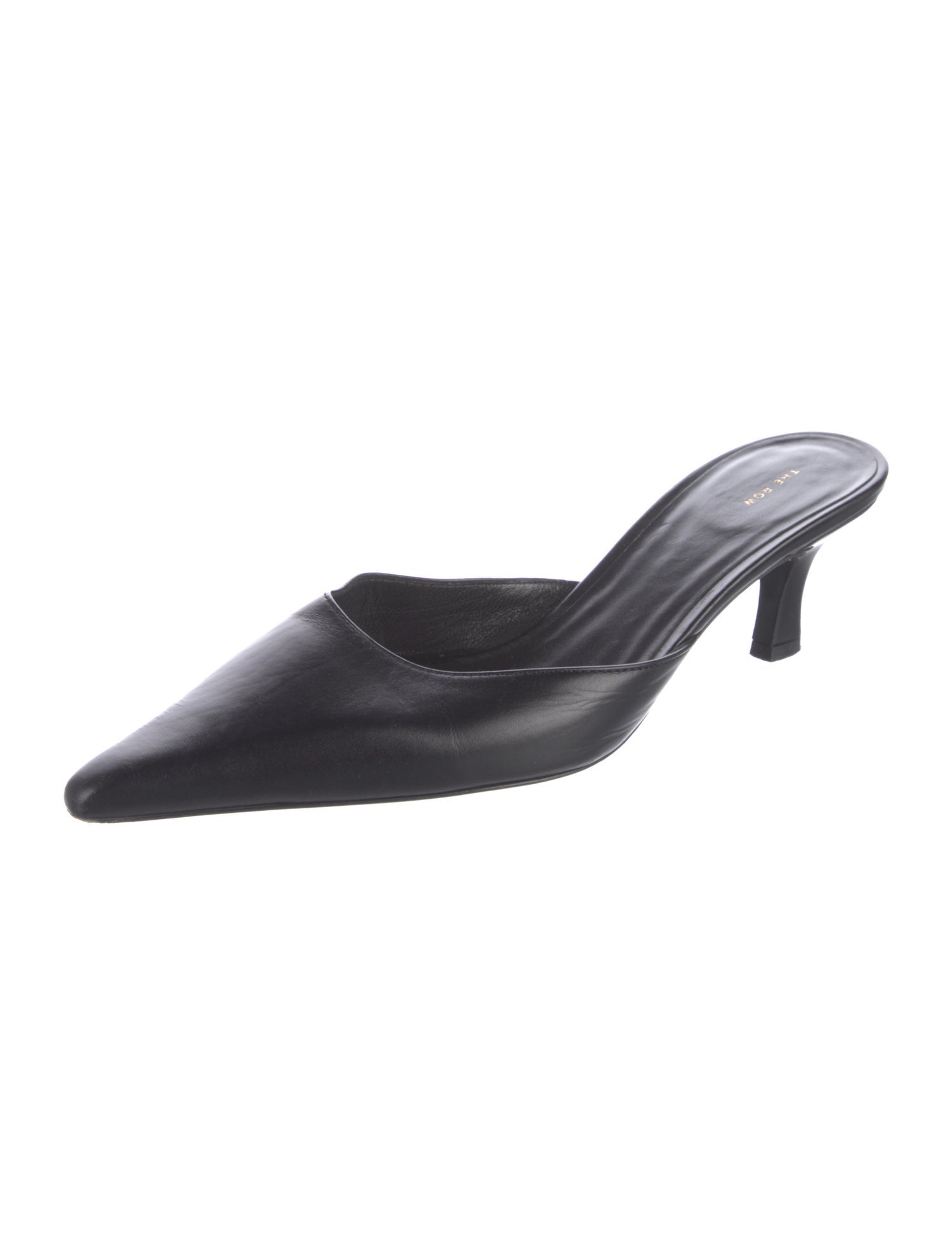 The Row Leather Mules
