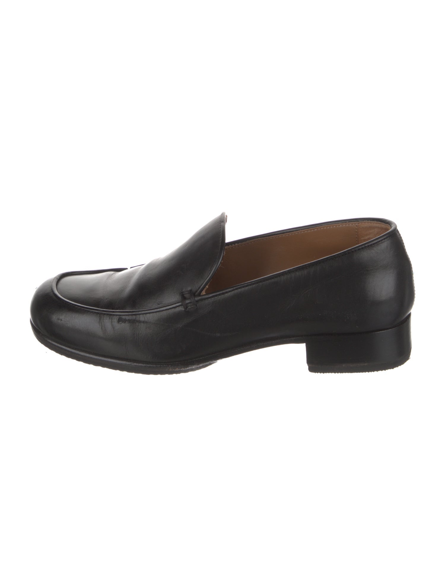 The Row Leather Loafers