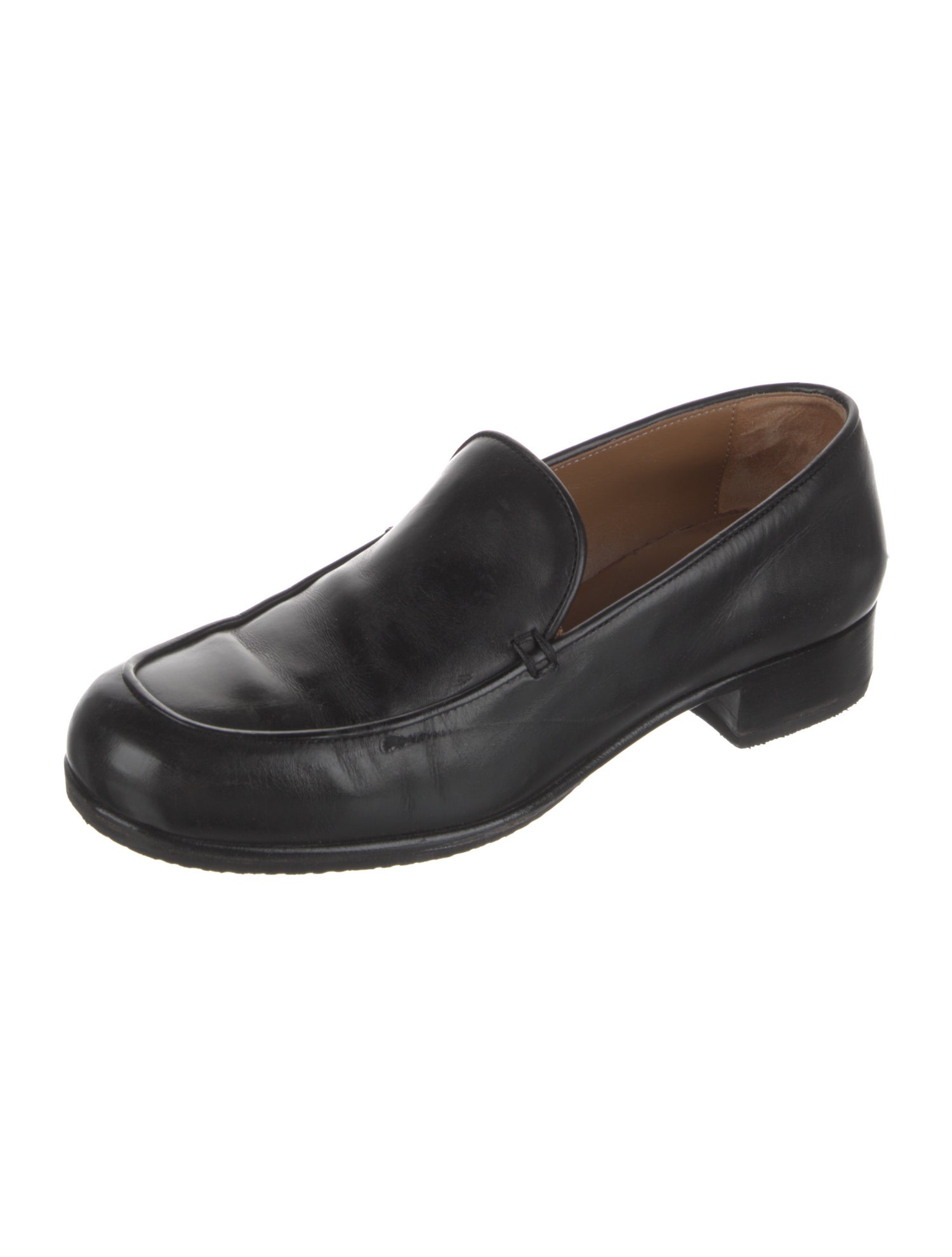The Row Leather Loafers