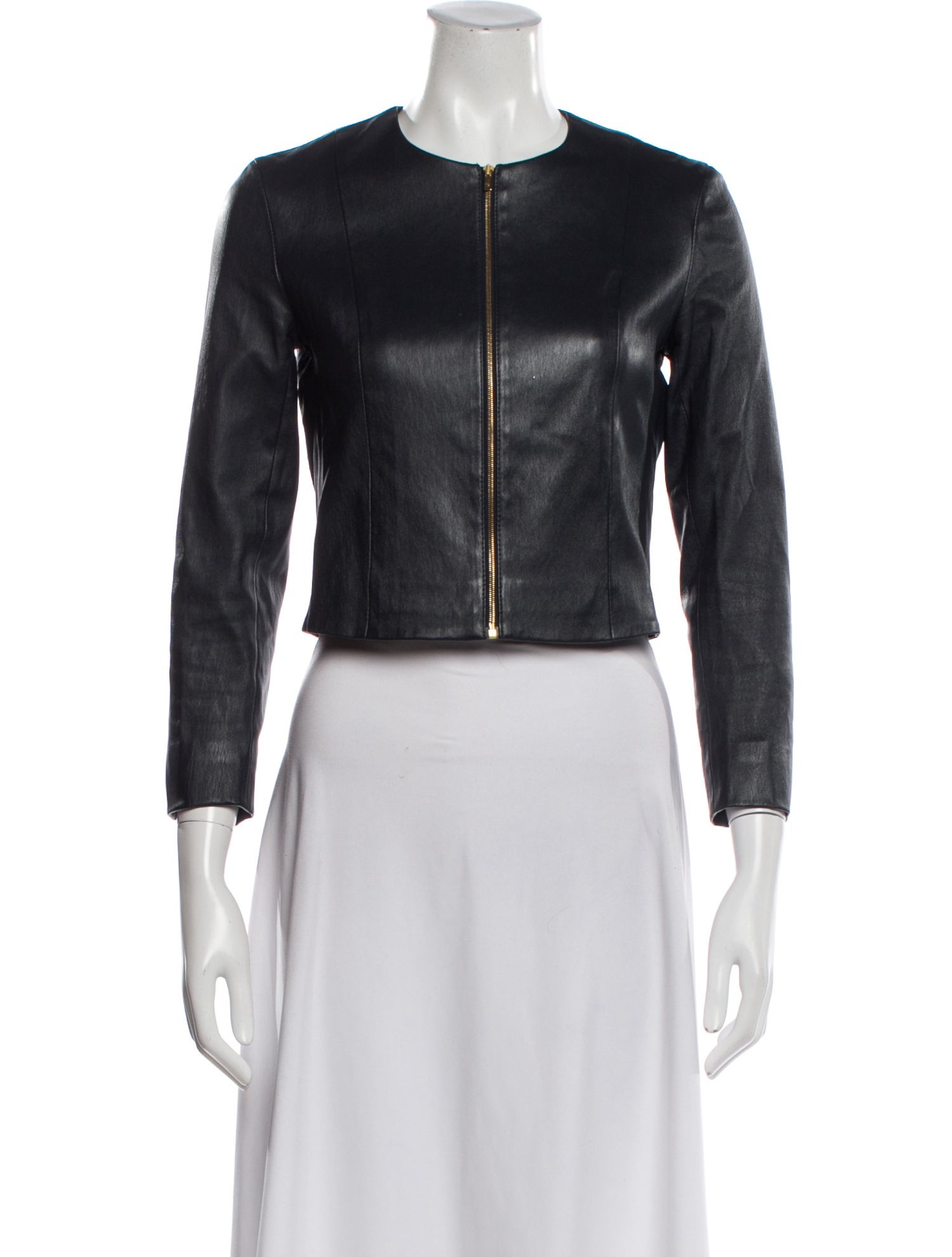 The Row Leather Biker Jacket