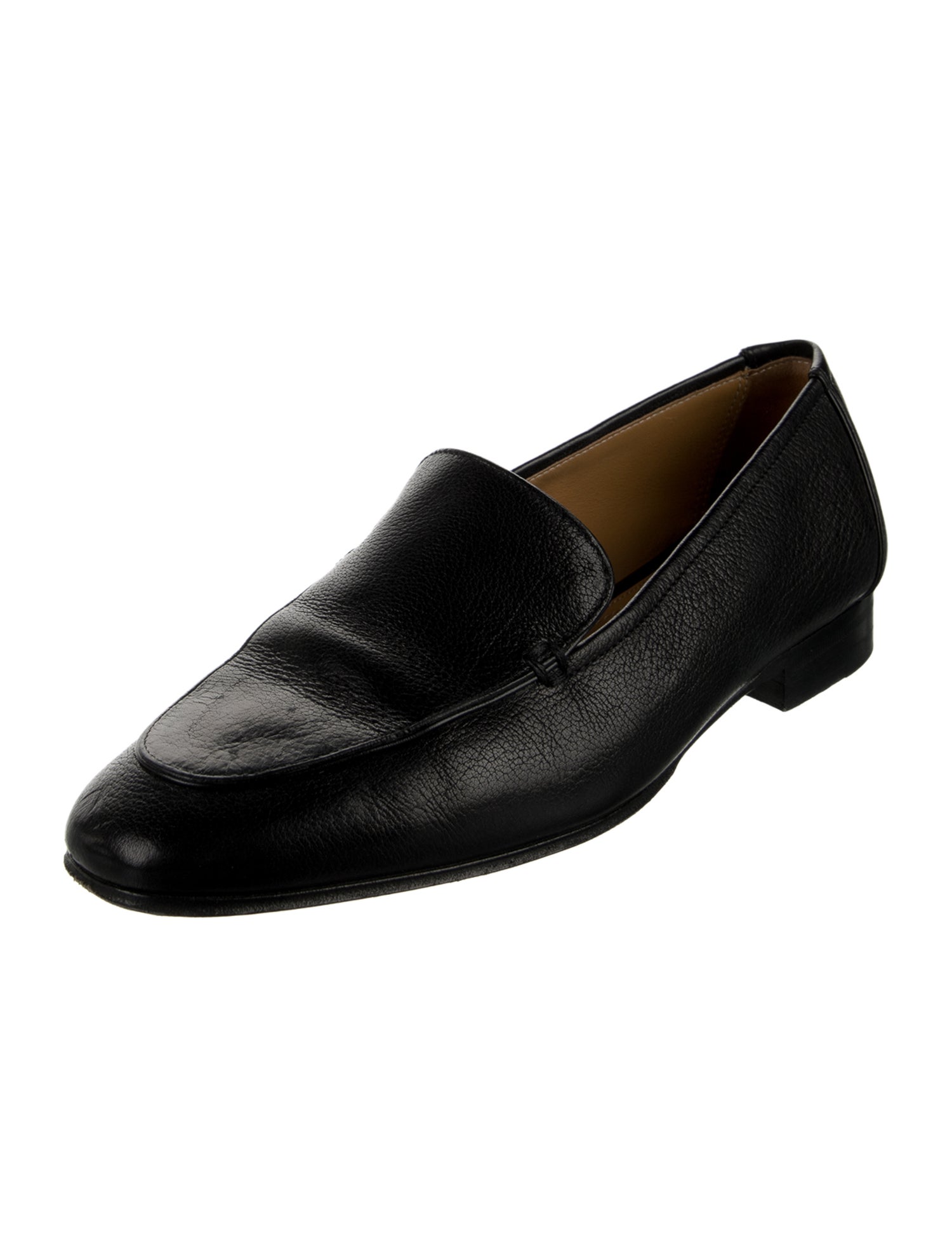 The Row Leather Loafers
