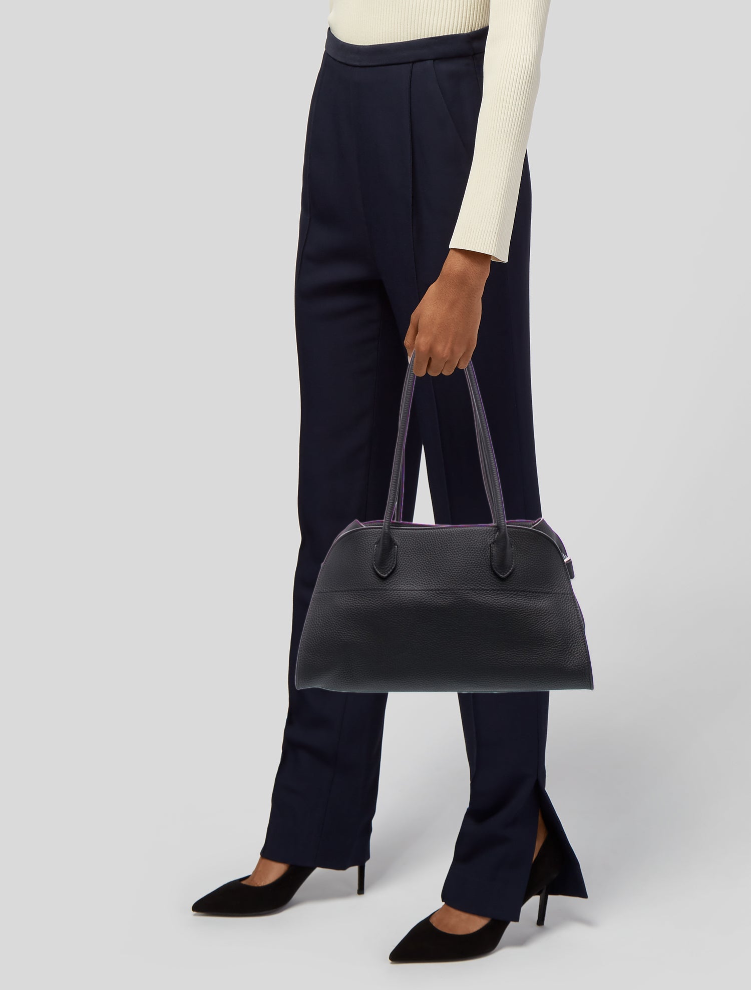 The Row Leather Soft Margaux 12