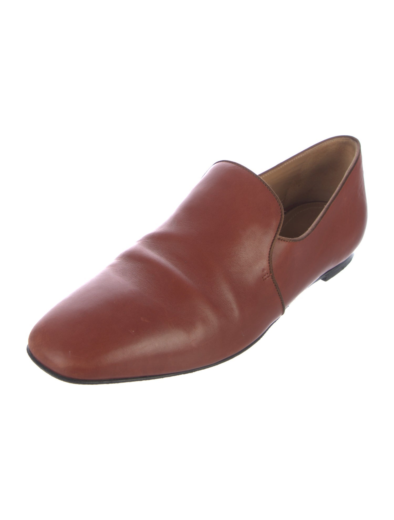 The Row Leather Loafers