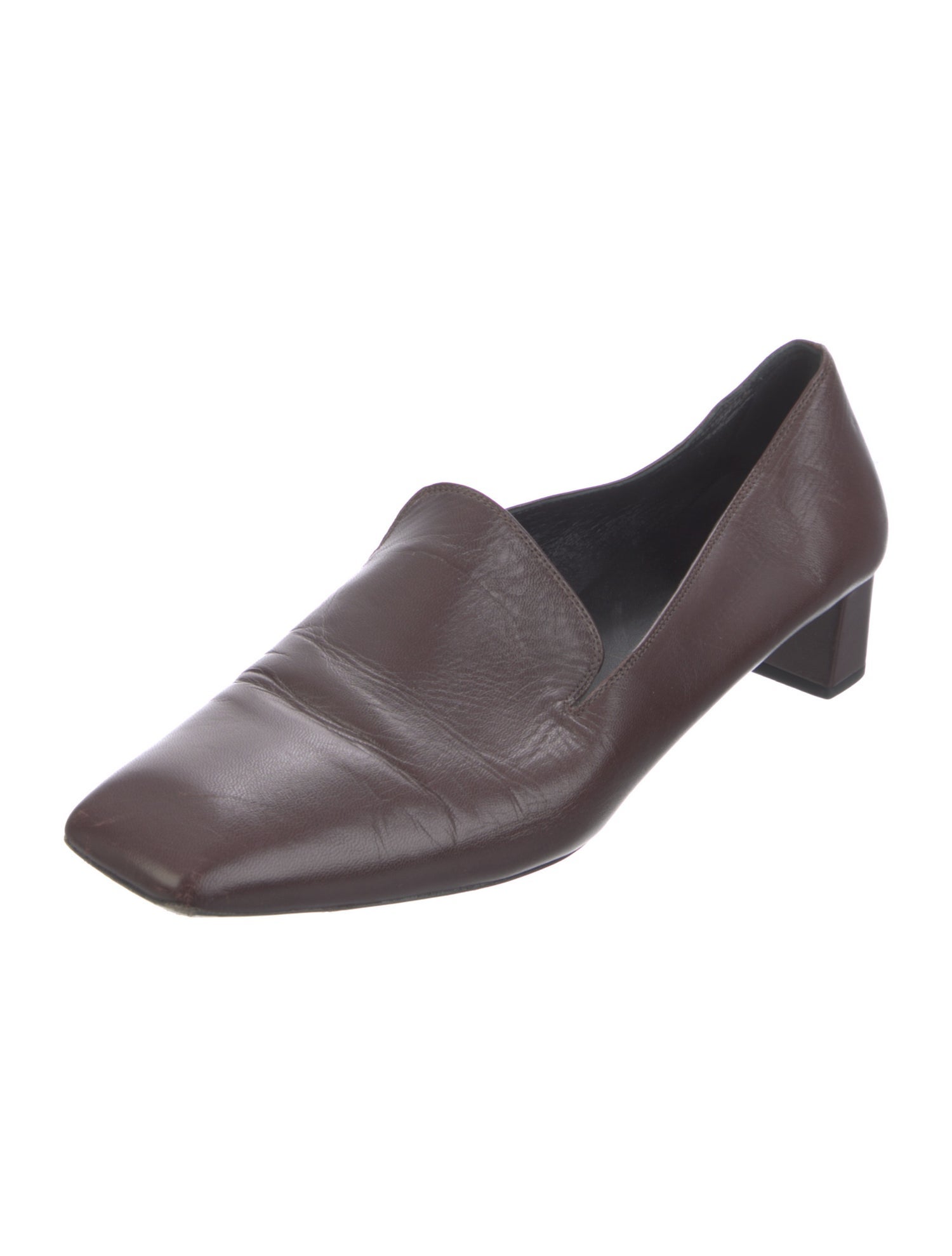 The Row Leather Loafers