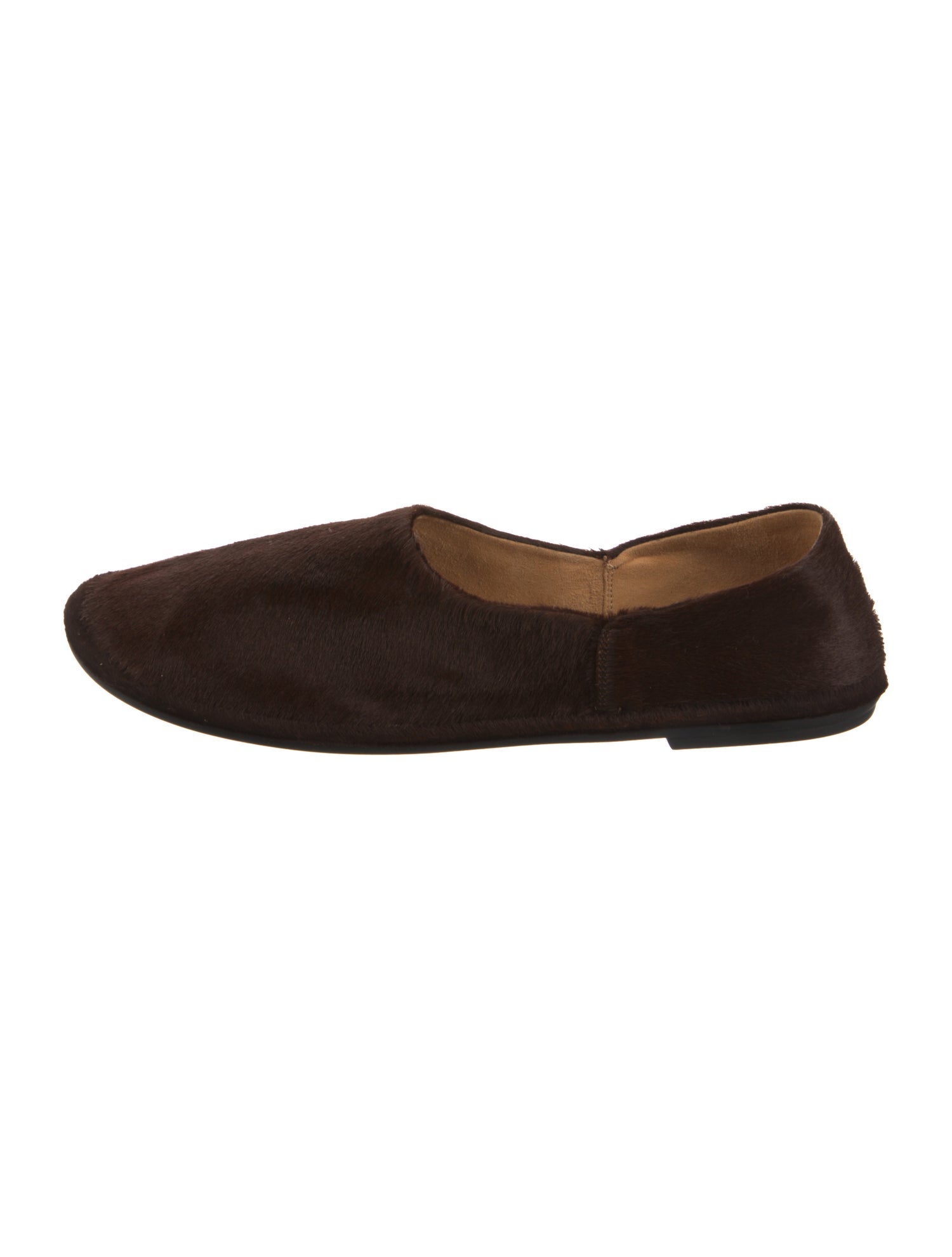 The Row Canal Ponyhair Ballet Flats