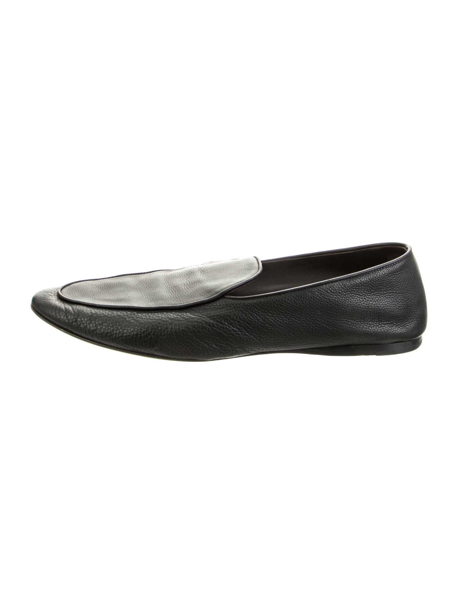 The Row Awar Leather Loafers