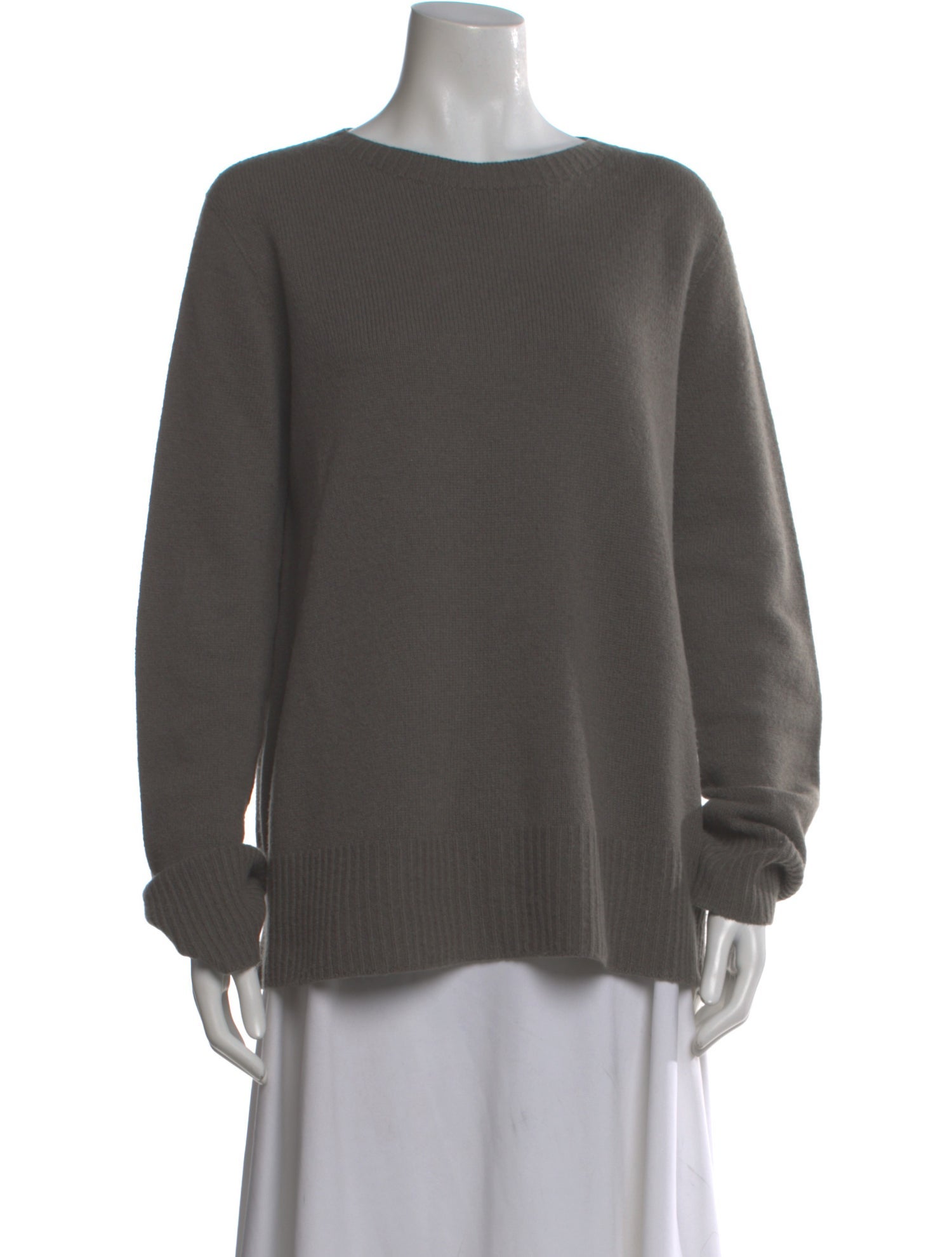Wool Bateau Neckline Sweater