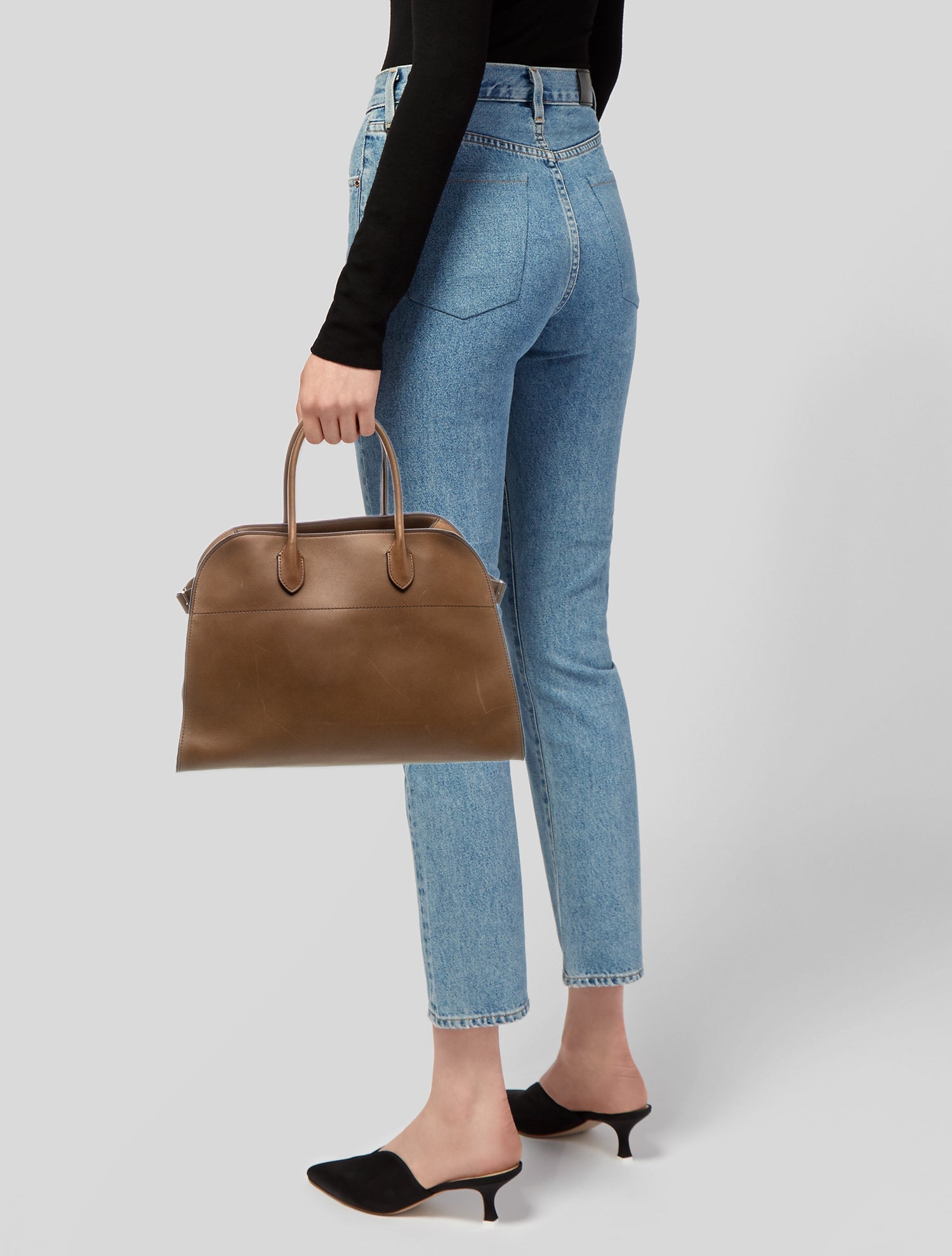 The Row Leather Soft Margaux 15