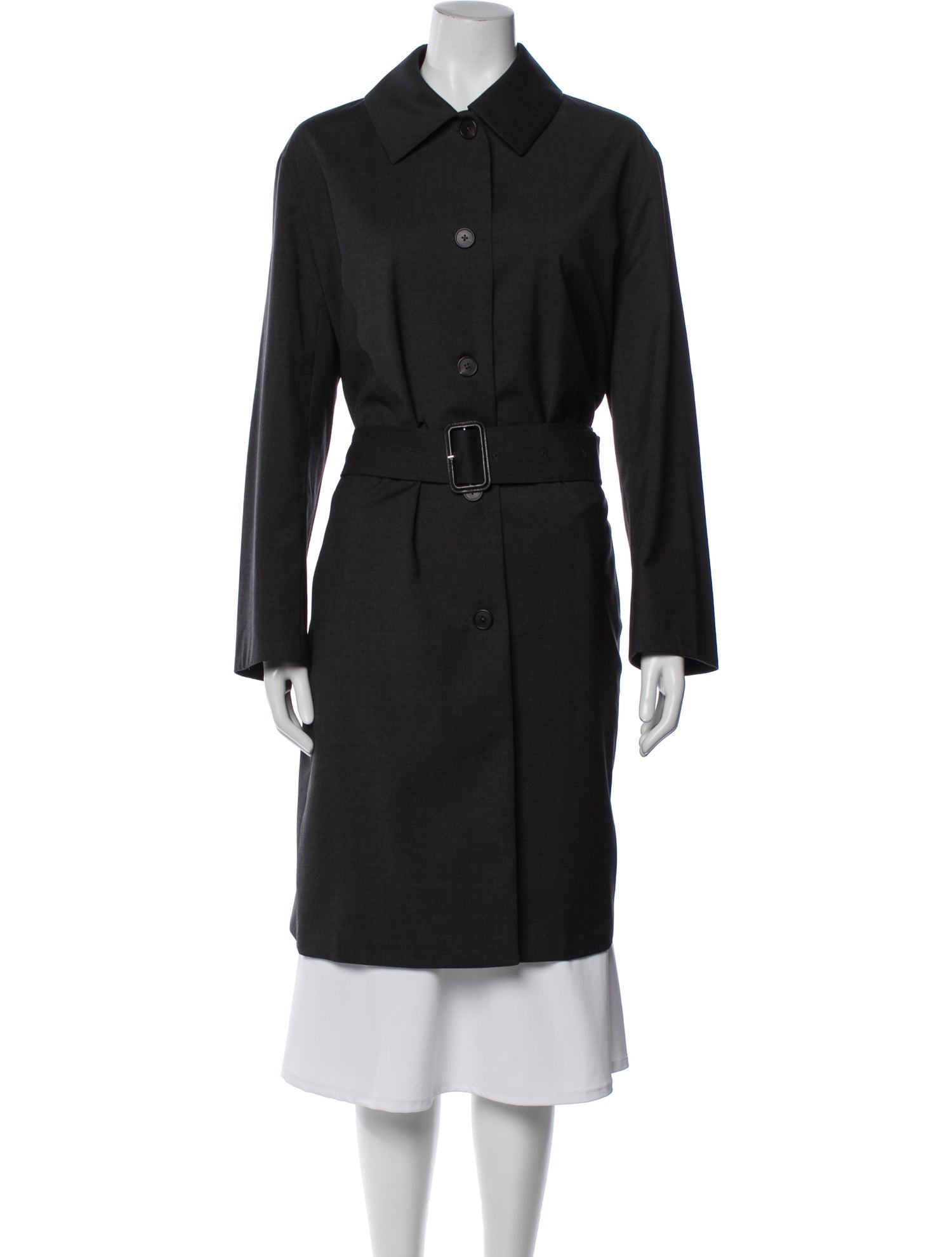 The Row Marcian coat Wool Trench Coat