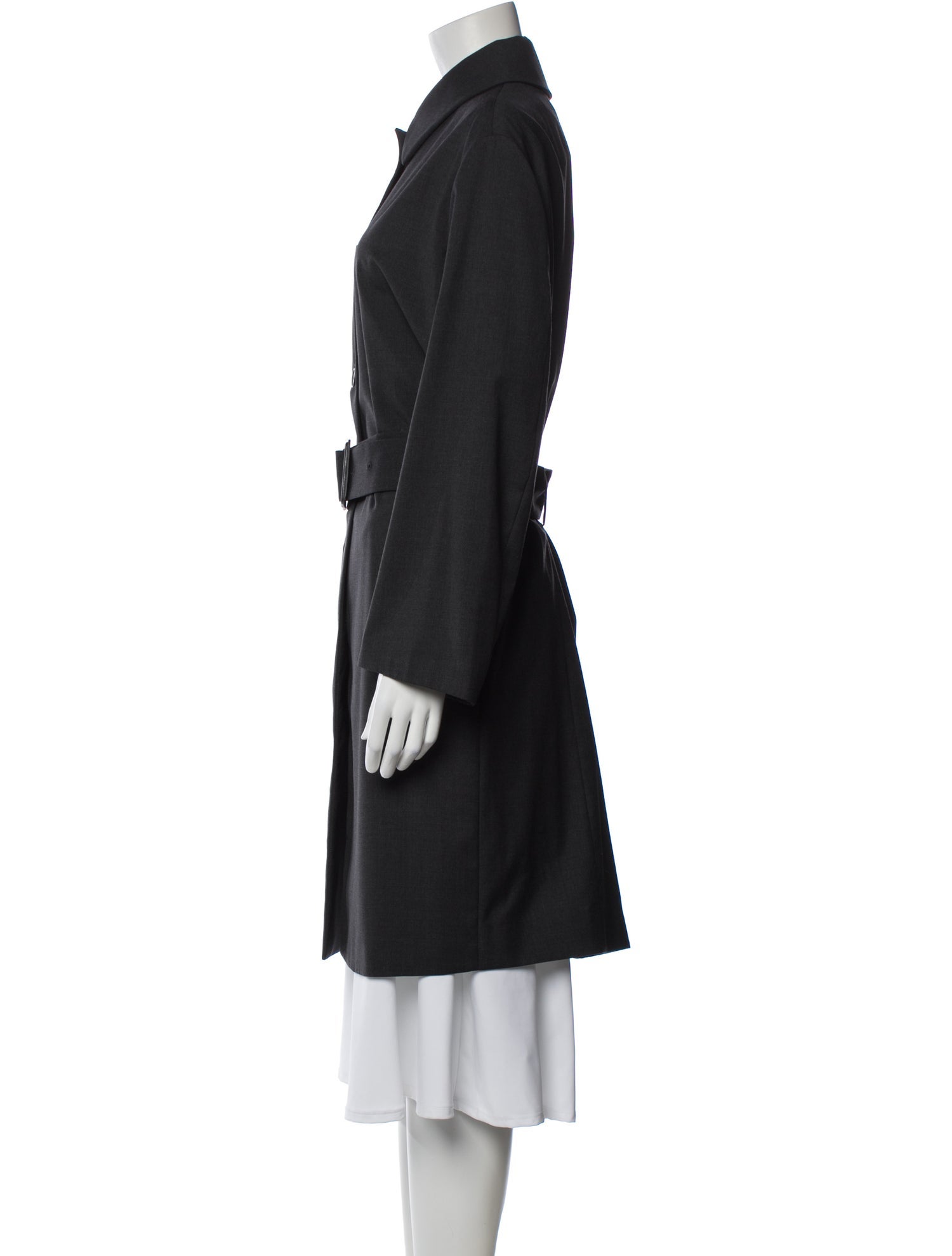 The Row Marcian coat Wool Trench Coat