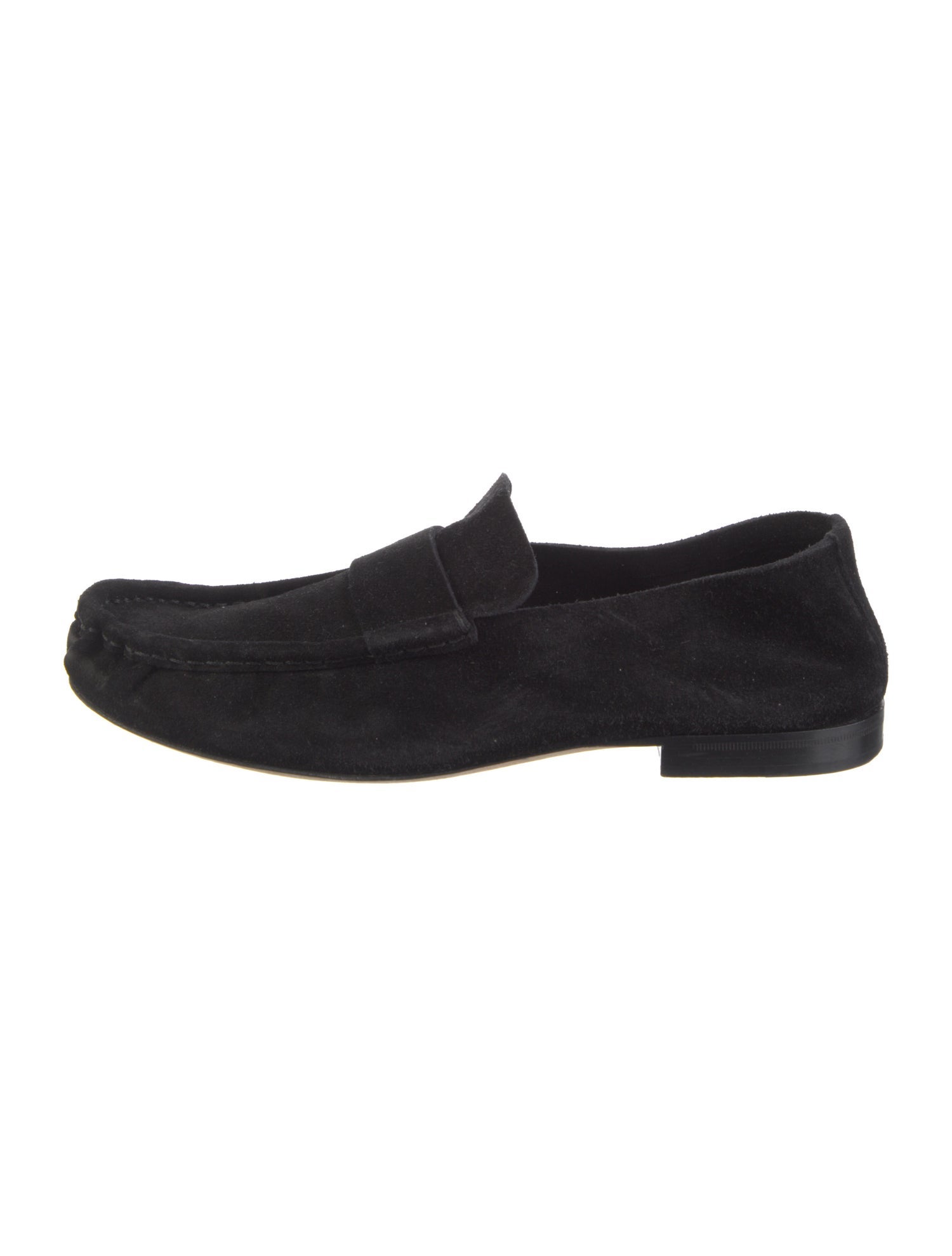 The Row Suede Loafers