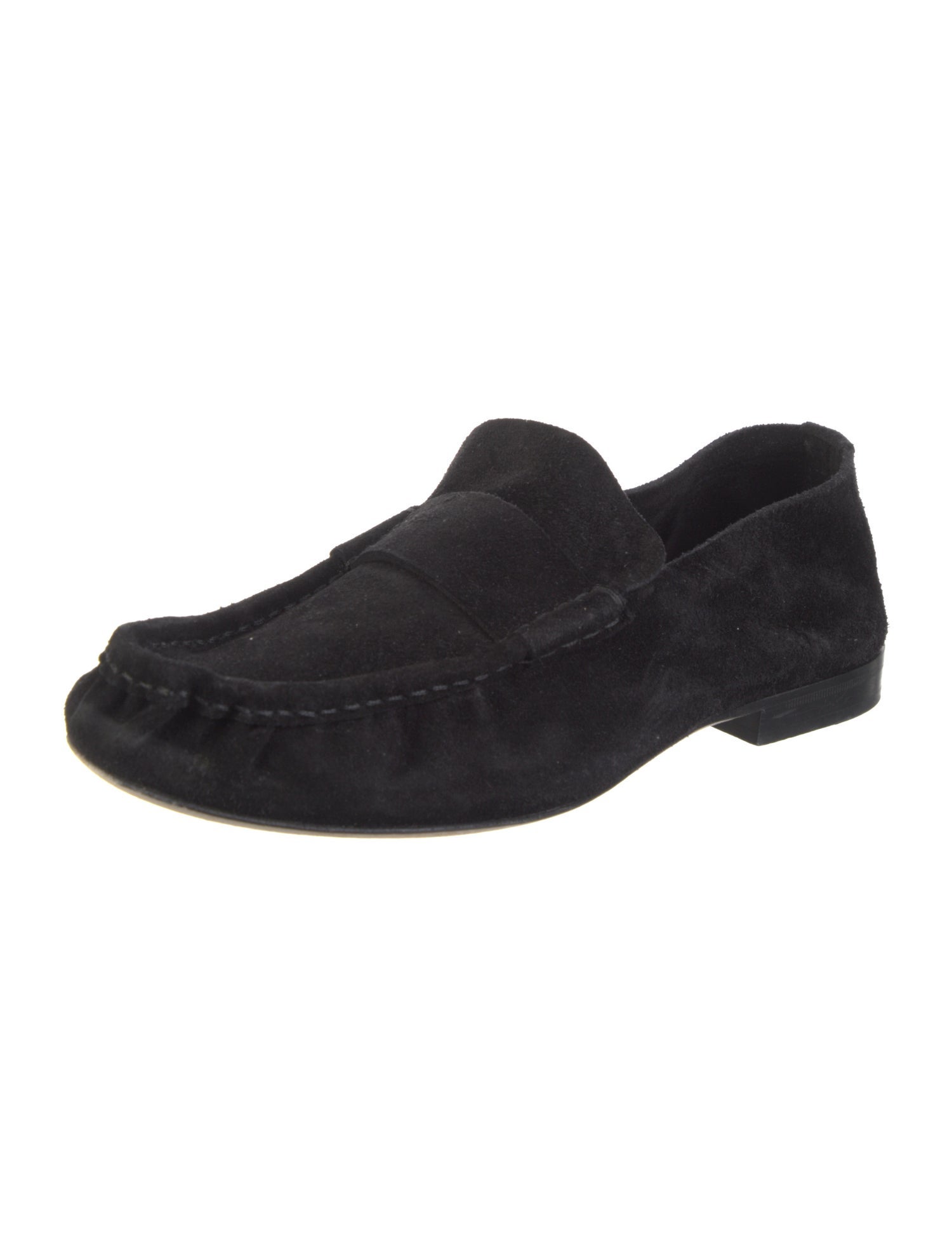 The Row Suede Loafers