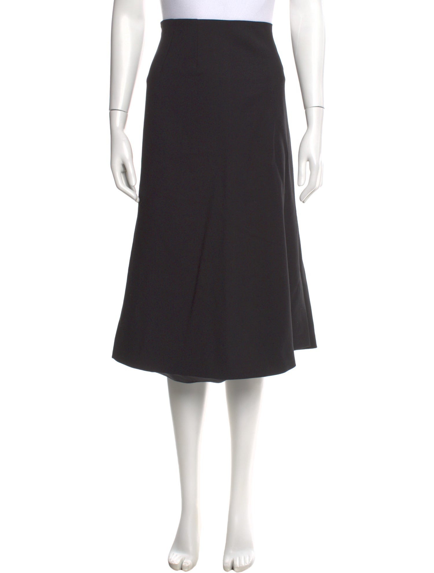 The Row Virgin Wool Knee-Length Skirt