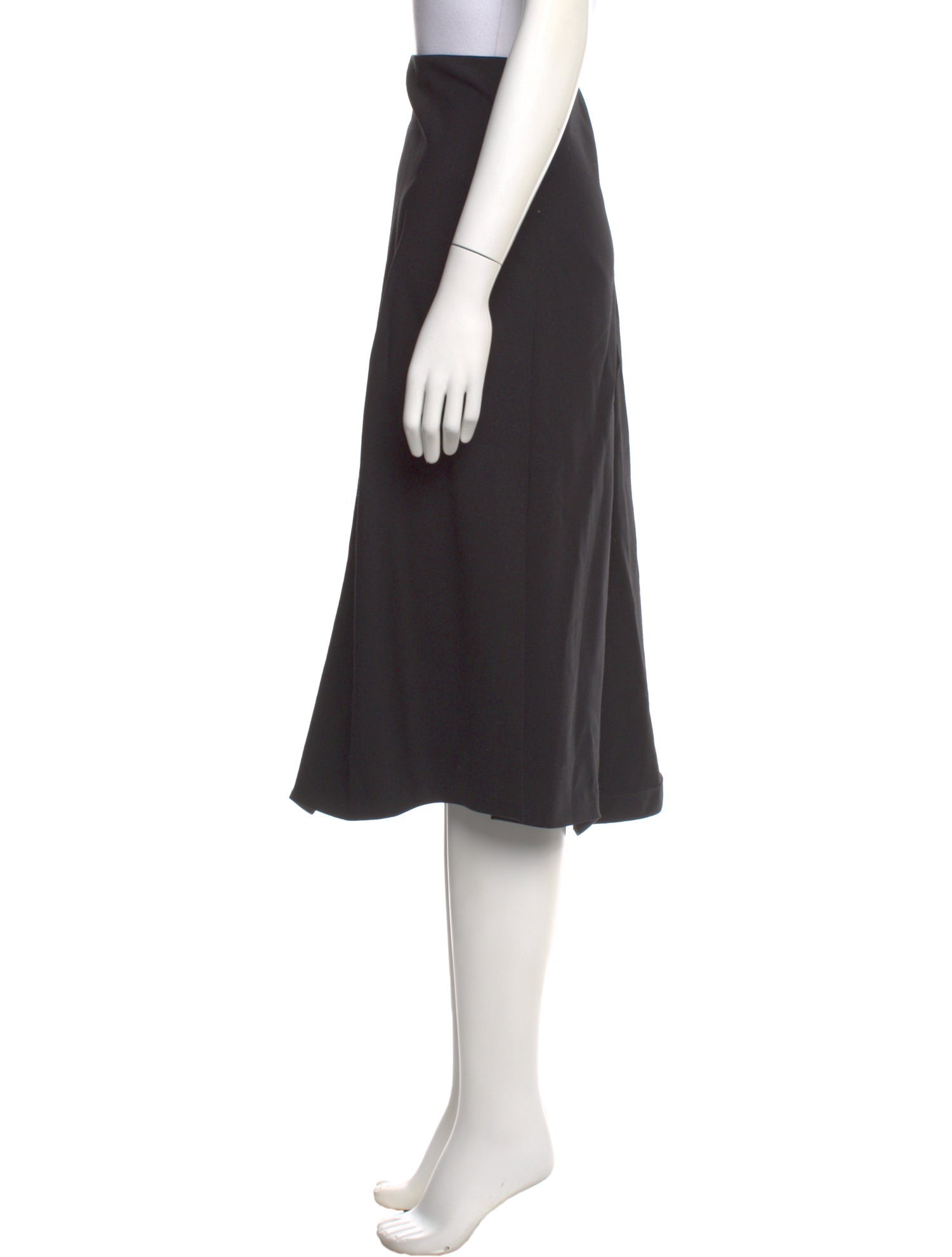 The Row Virgin Wool Knee-Length Skirt