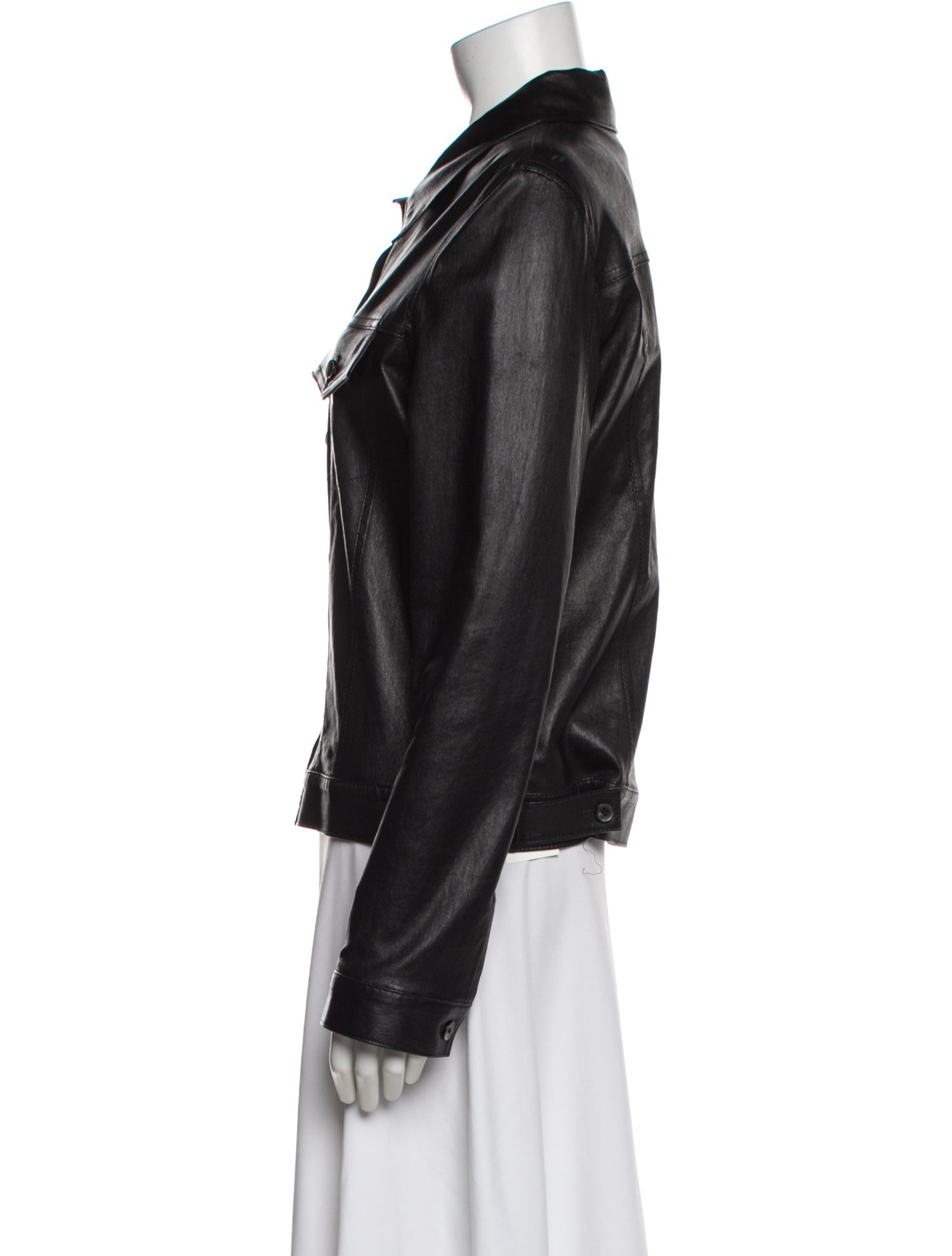 The Row Lambskin Denim Jacket