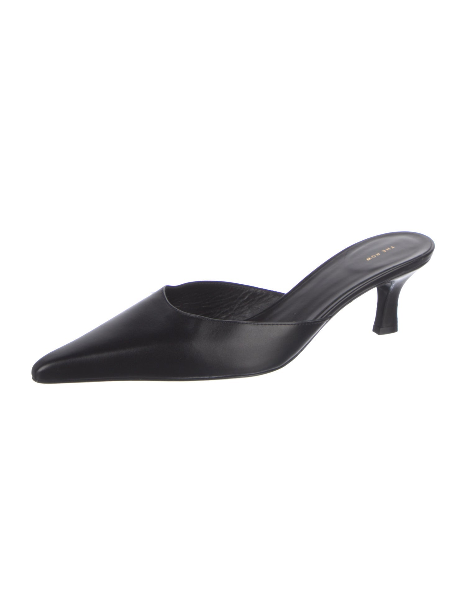 The Row Cybil Leather Mules