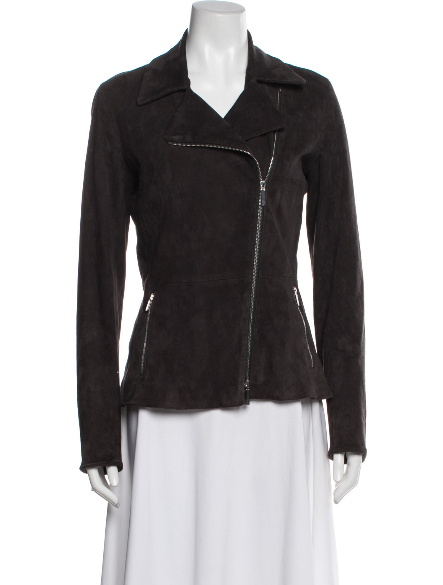 The Row Lambskin Biker Jacket