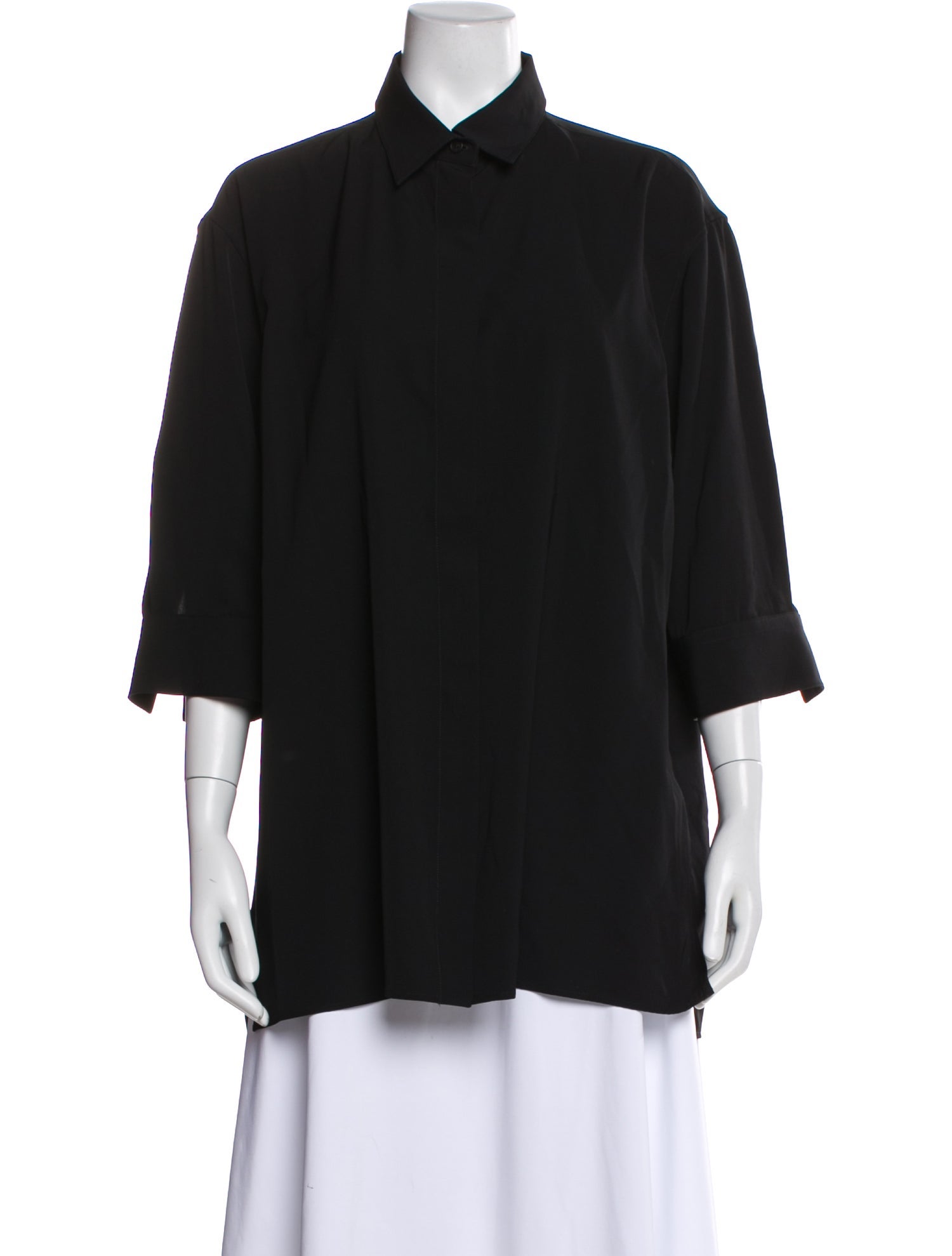 The Row Three-Quarter Sleeve Top