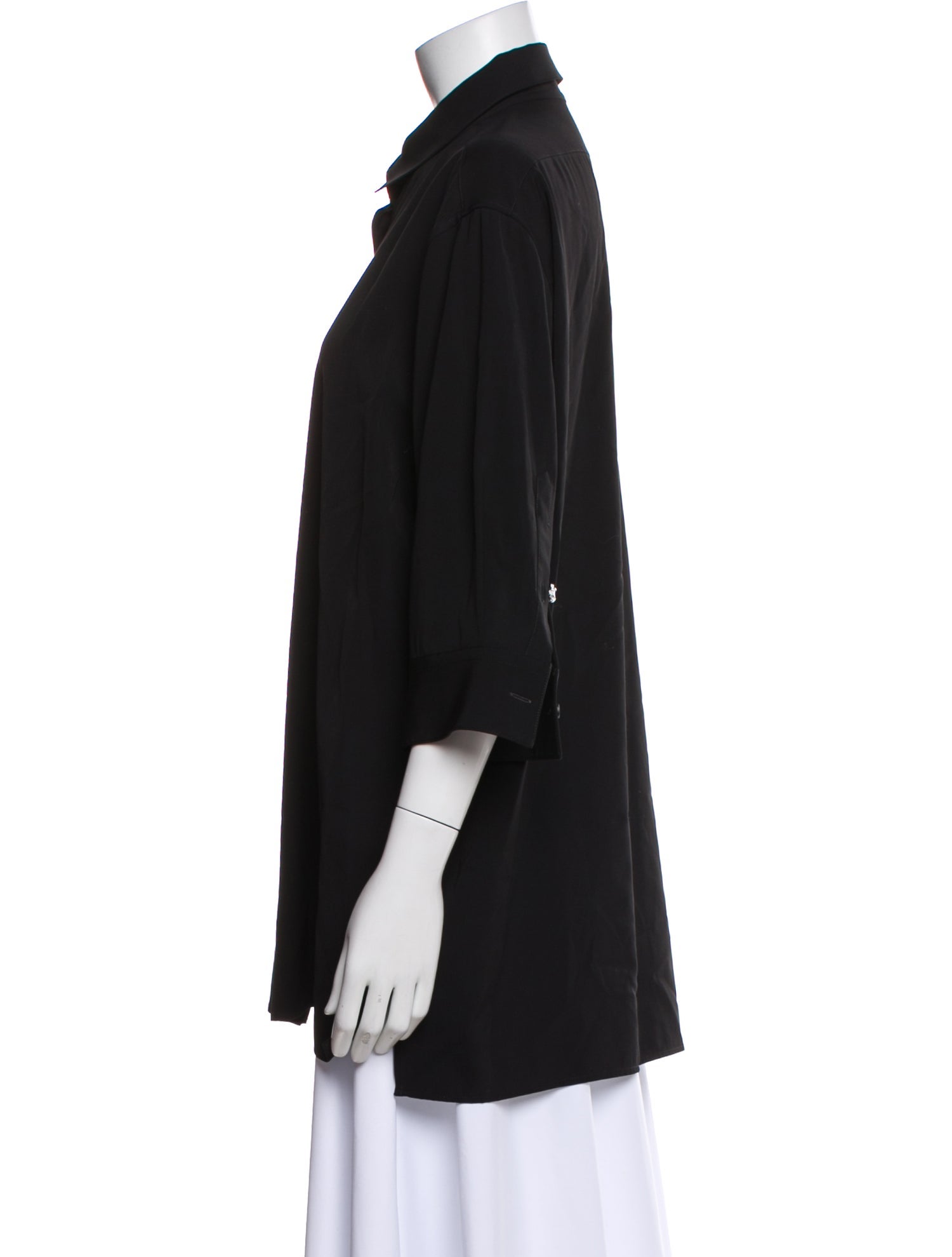 The Row Three-Quarter Sleeve Top