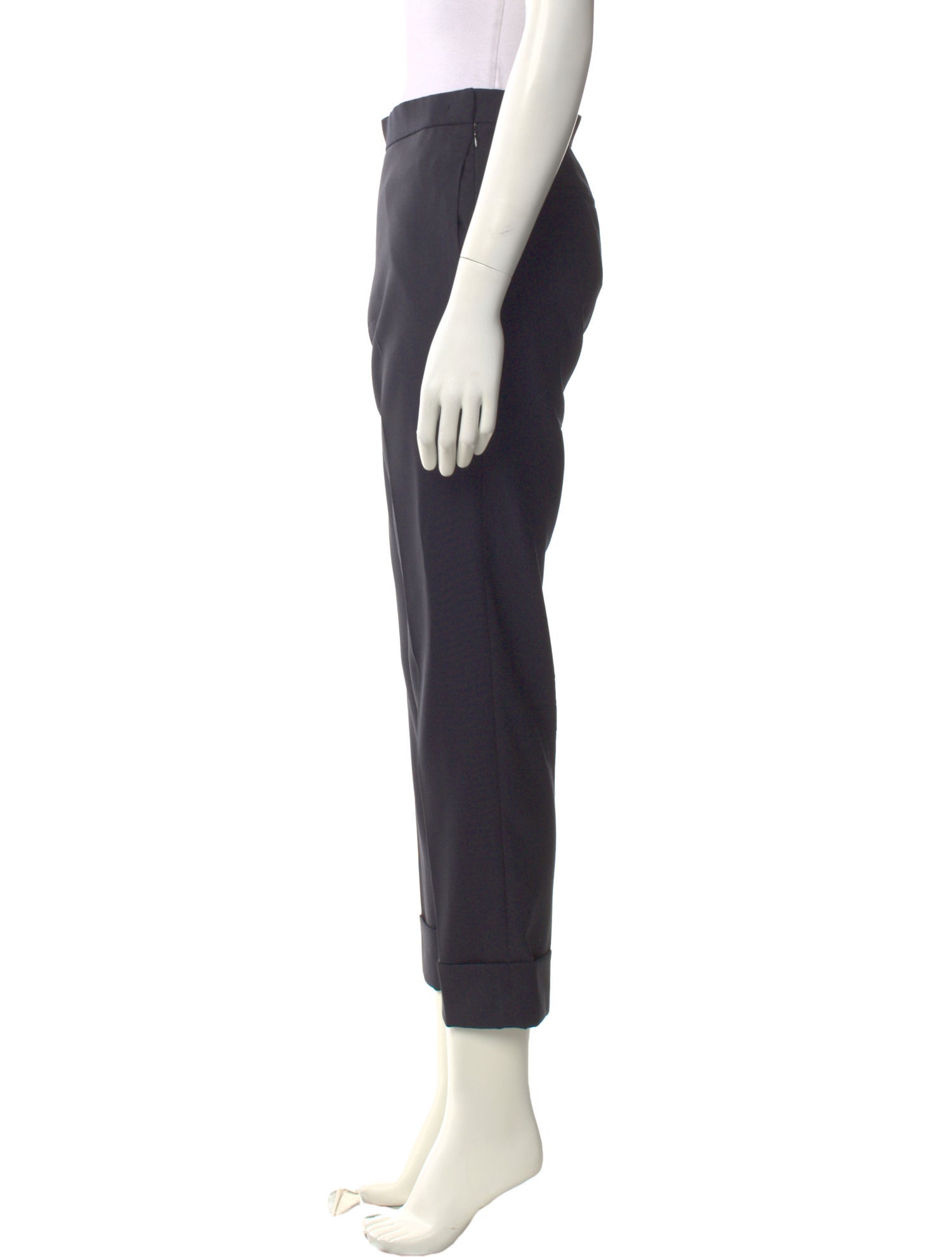 The Row Virgin Wool Straight Leg Pants