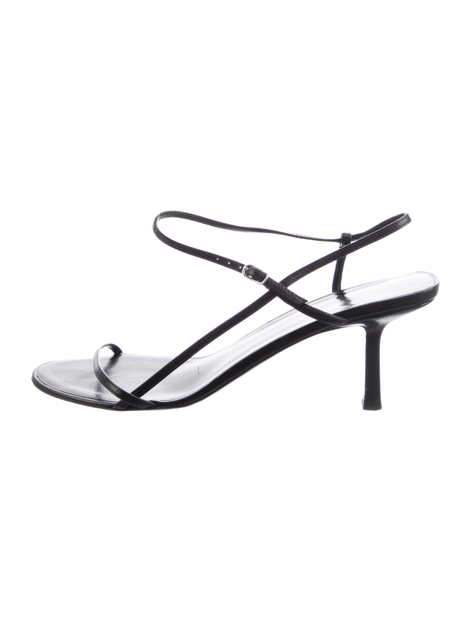 The Row Bare Leather Slingback Sandals