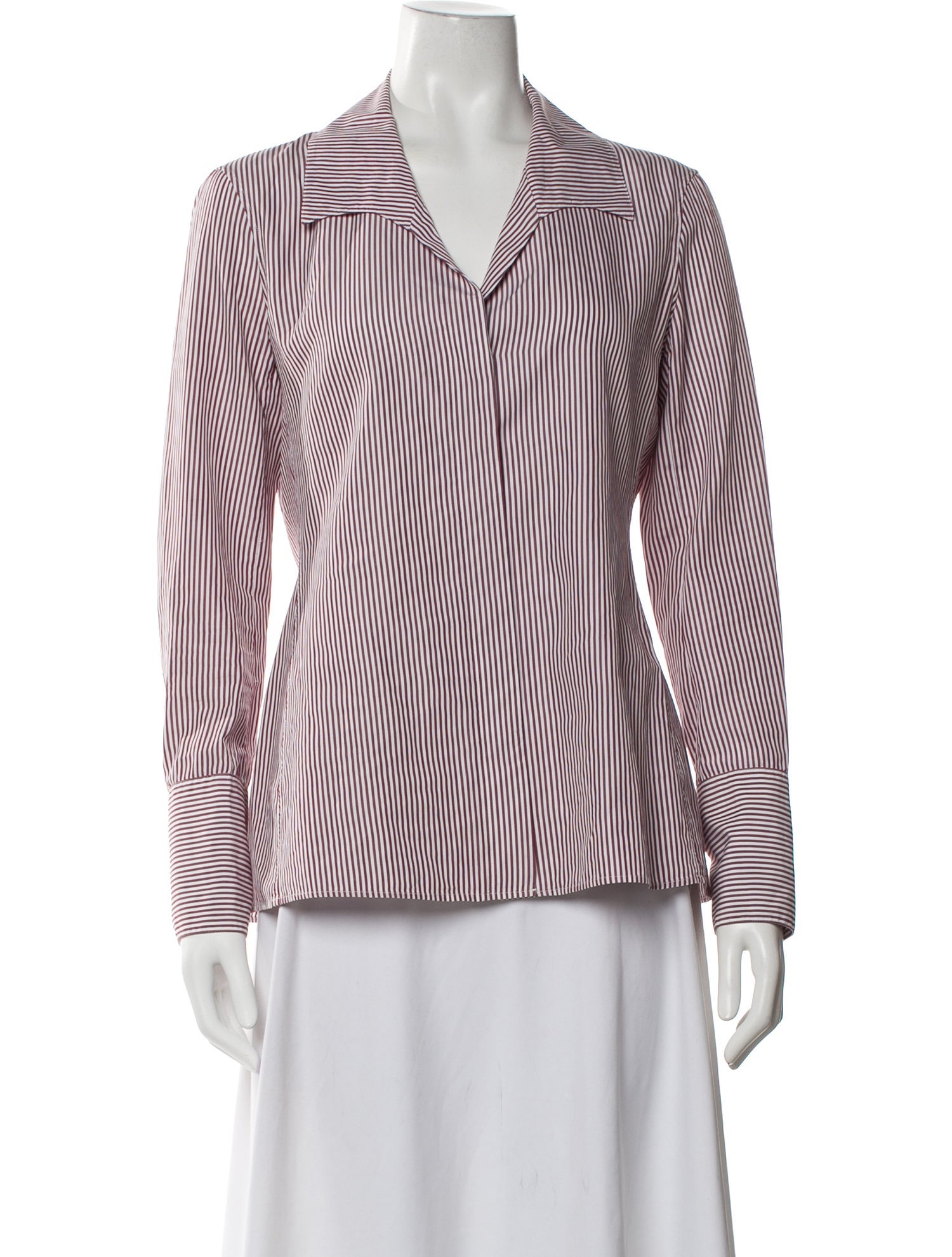 The Row Peg shirt Striped Top