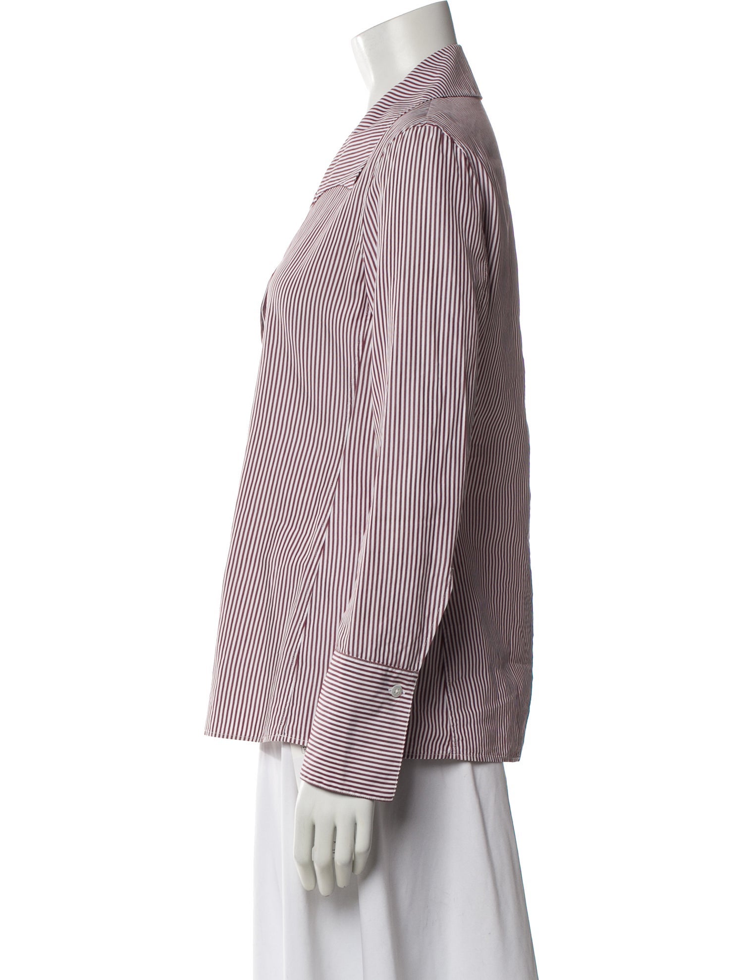 The Row Peg shirt Striped Top